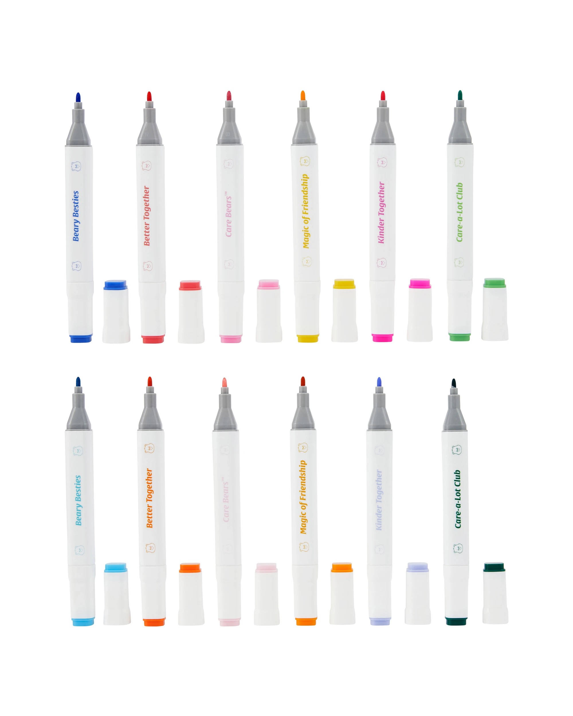 4 24 Pack Care Bears Double Ended Markers, 4 of 9