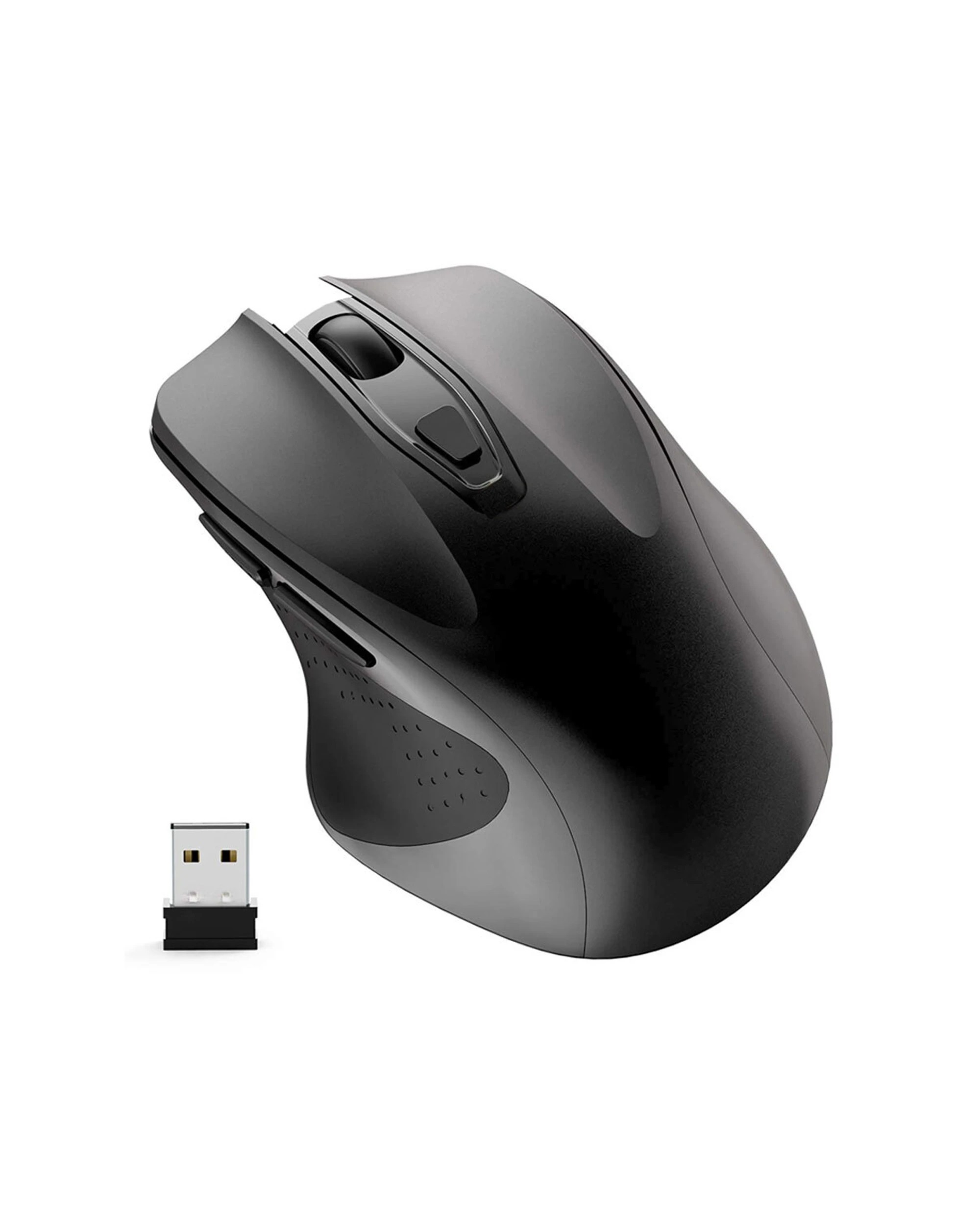 1 Sansai 2.4GHz Wireless Optical Mouse USB Receiver For PC Laptop Computer, 1 of 4