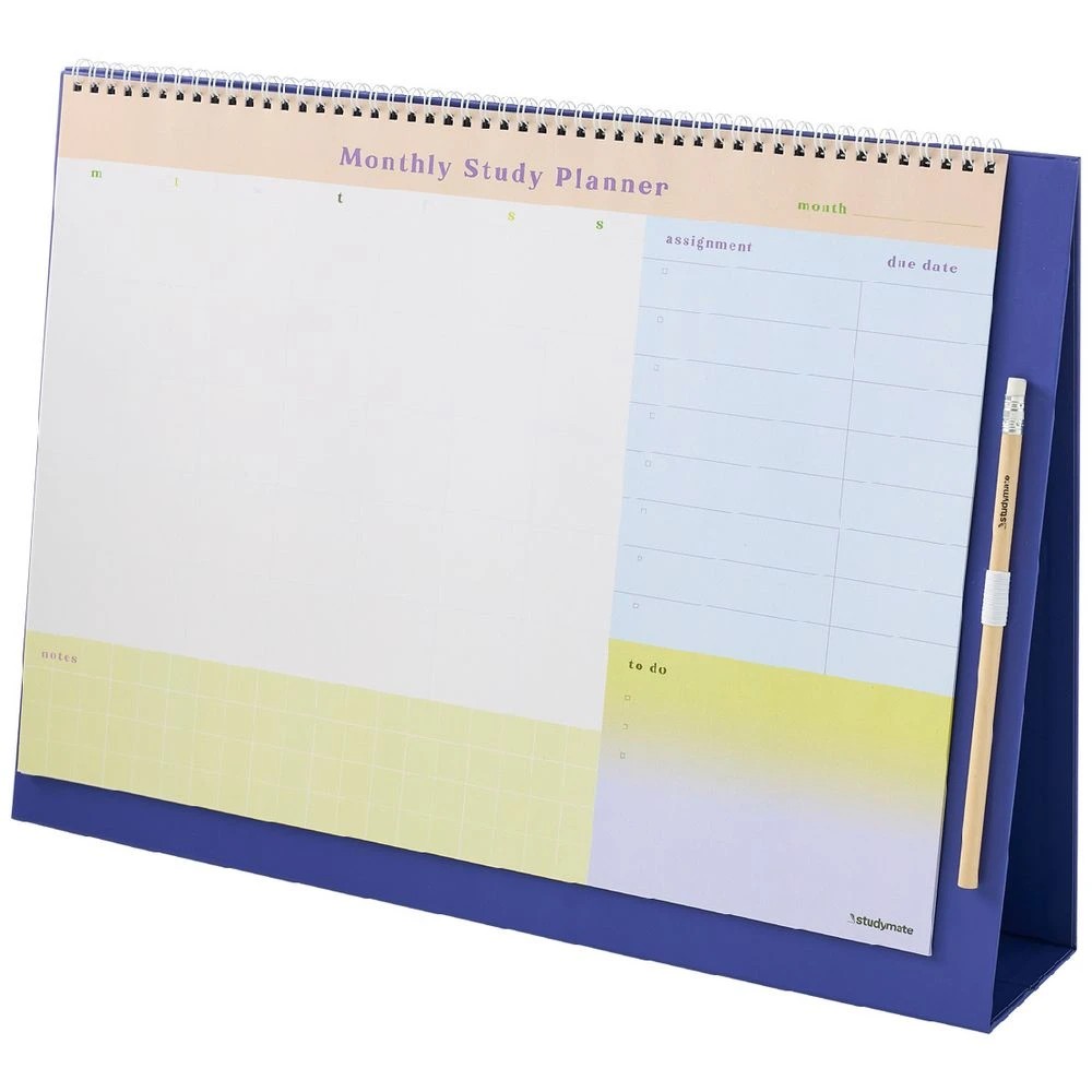 3 Studymate A3 Spiral Monthly Study Planner, 3 of 3