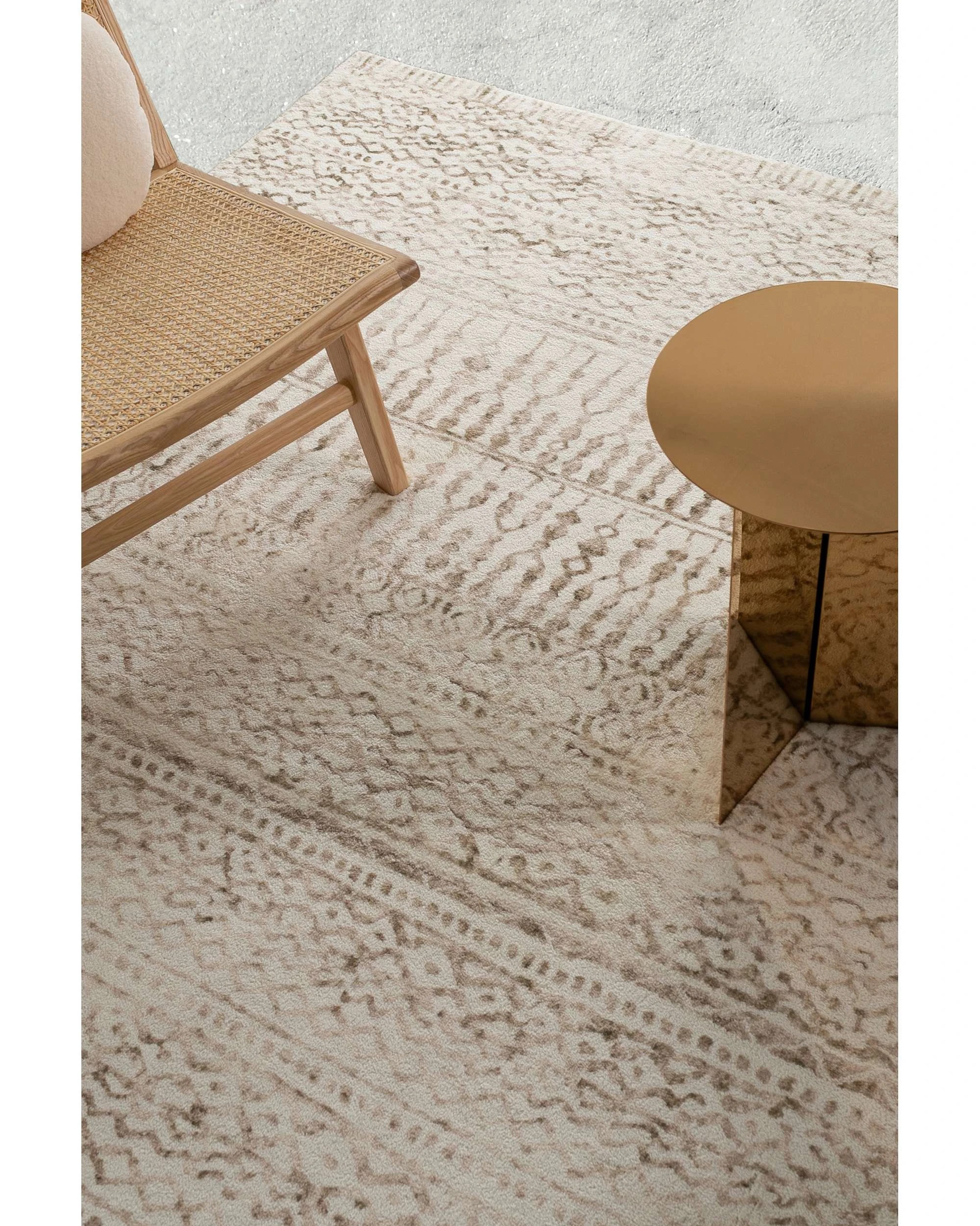 2 Loopsie Artisia Tribal Washable Rug-290cm x 200cm - White, 2 of 6
