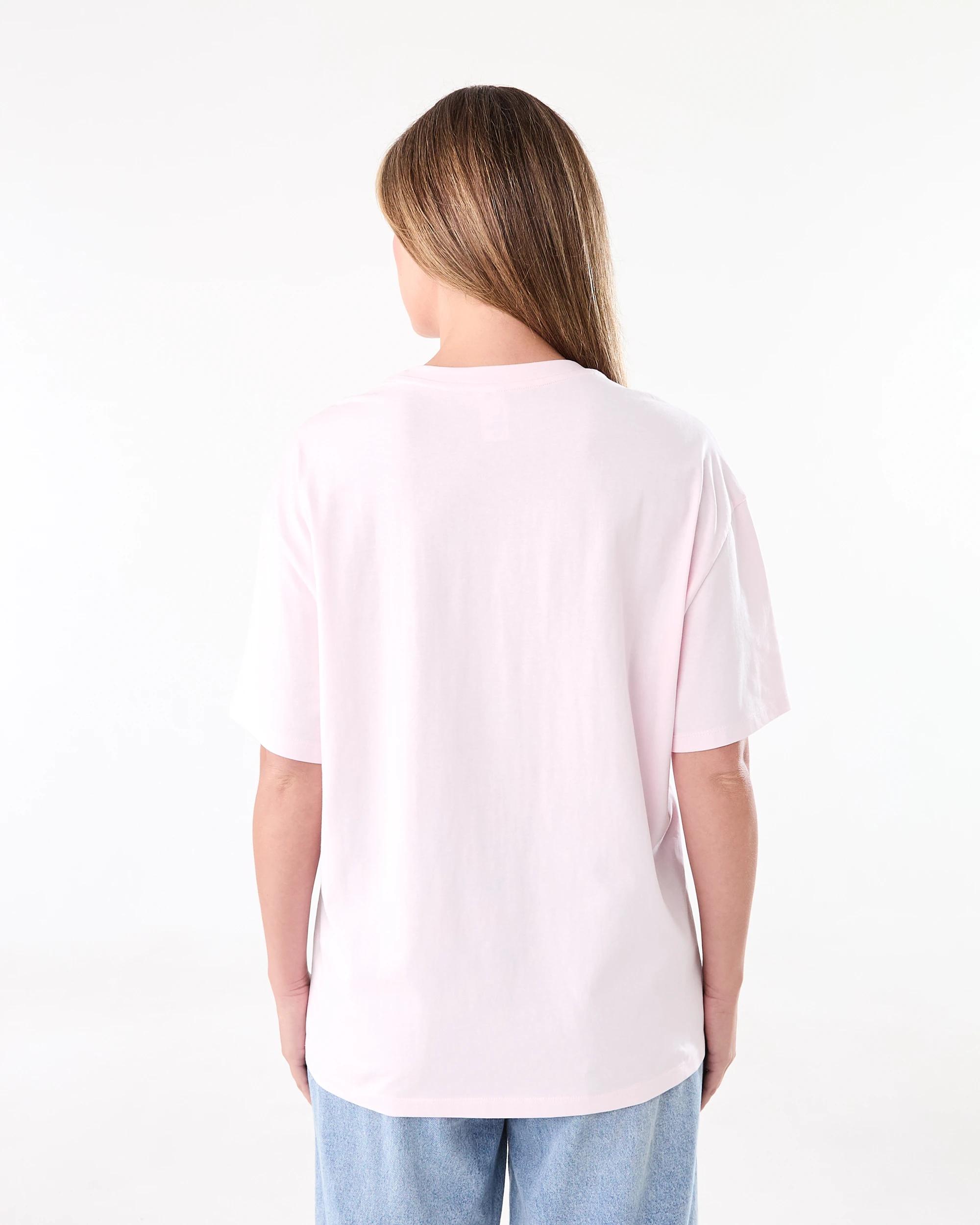 3 Short Sleeve Embroidery Detail T-shirt Bllet Pink, 3 of 6