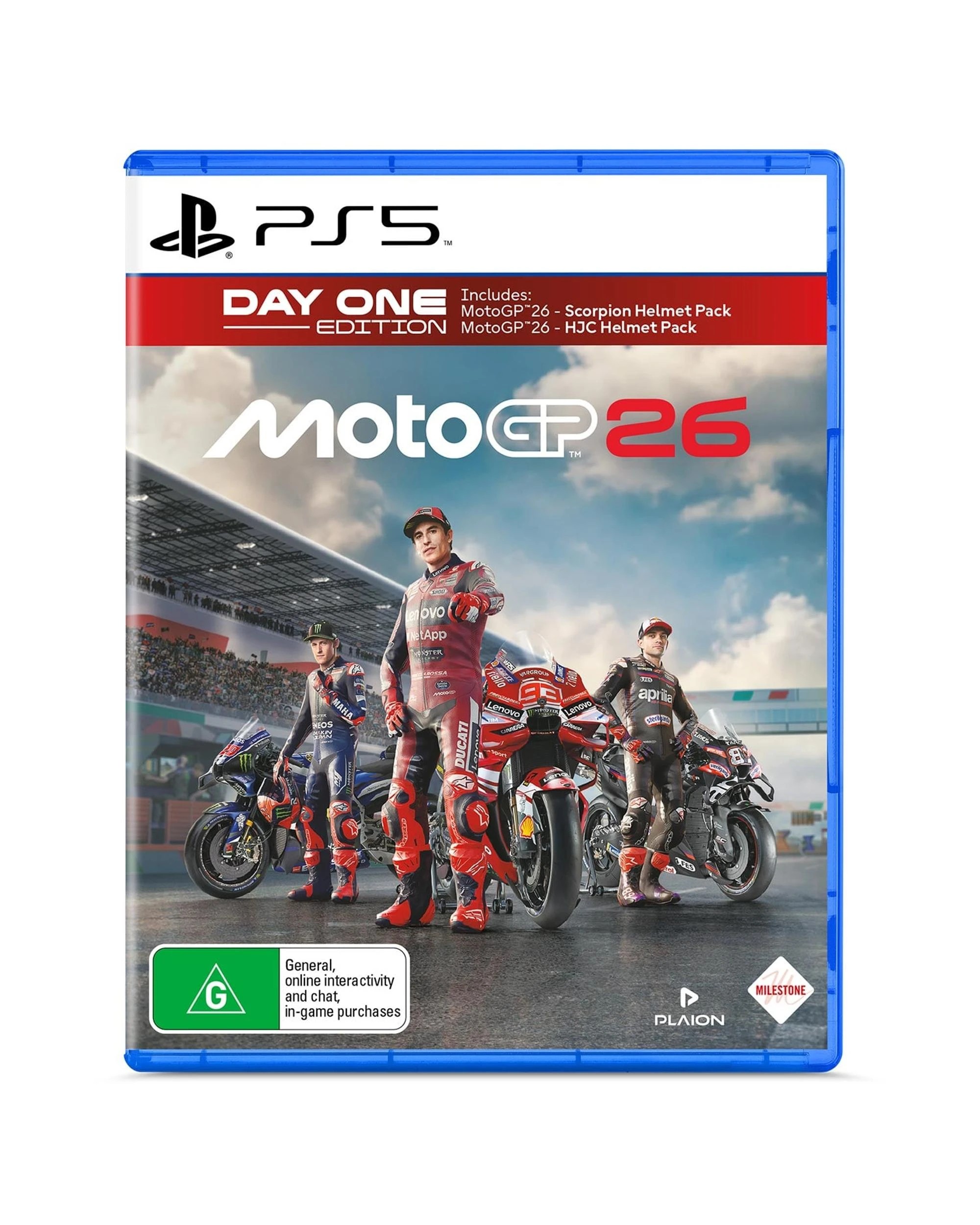 1 MotoGP 26 Day One Edition - PS5, 1 of 10