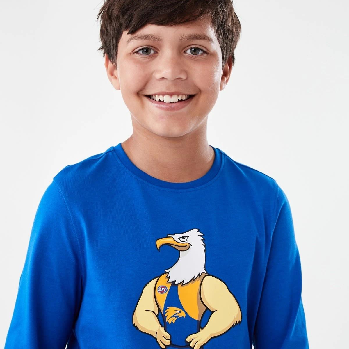 3 Official AFL Kids Pyjama Set West Coast, 3 of 9