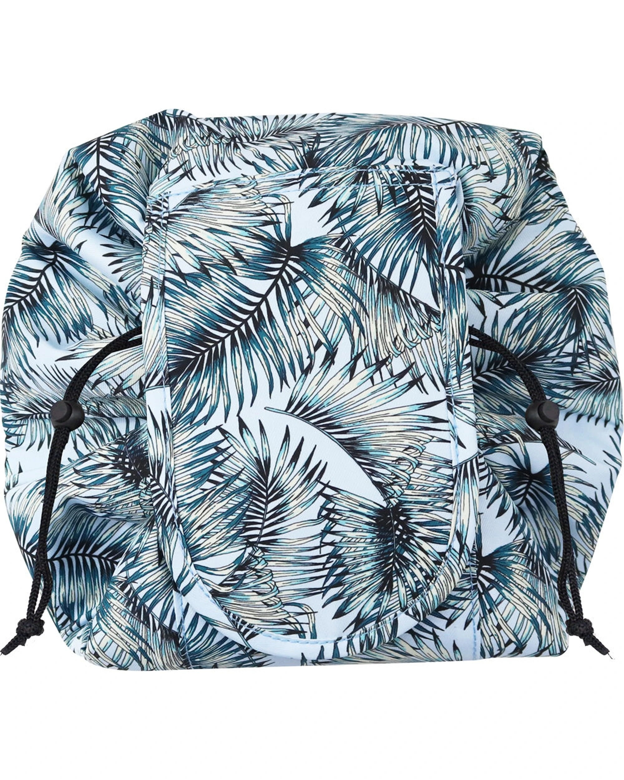 1 Wicked Sista Tropical Leaves Drawstring Make Up Toiletries Travel Mat 500mm - Pattern, 1 of 2