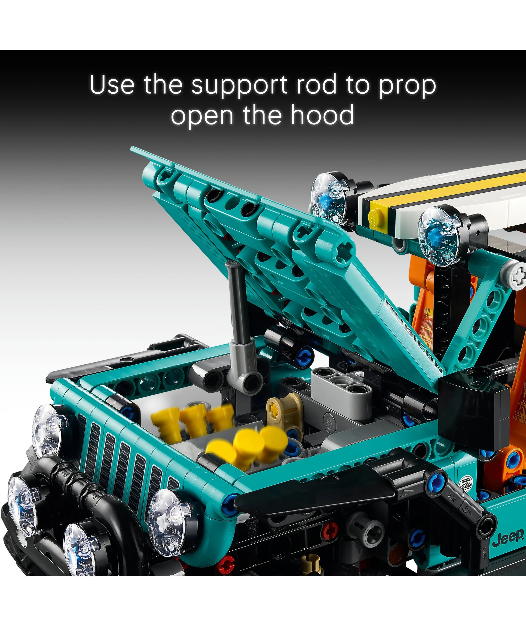 5 LEGO Technic Jeep Wrangler Rubicon SUV 42227, 5 of 10