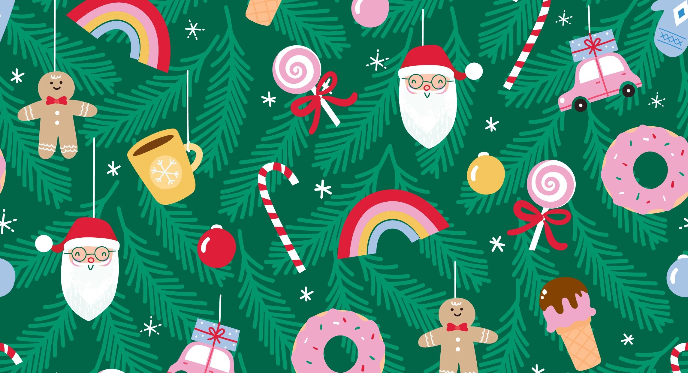 6 Wishing Tree Christmas Wrapping Paper - 5m, Assorted, 6 of 10
