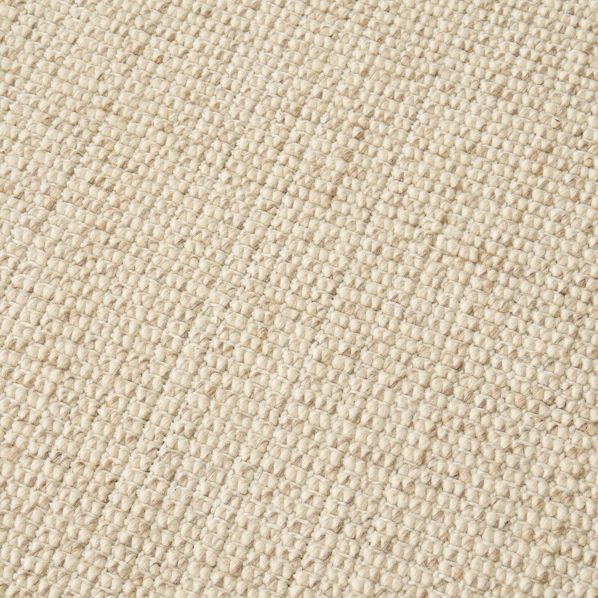 4 Common Ground Rugs Cadence Parker 280x190cm - Large Wool & Jute Rug - White, 4 of 7