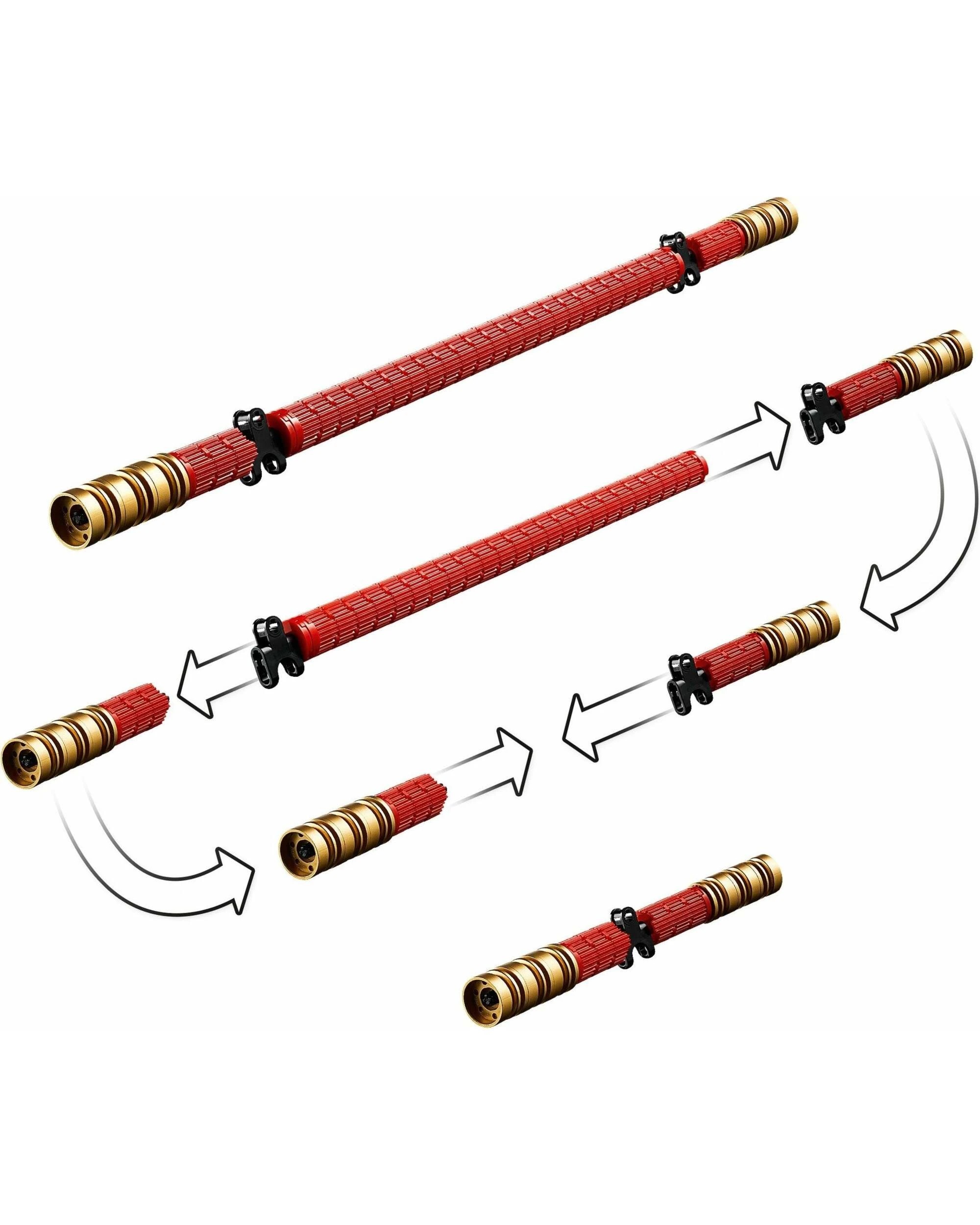 5 LEGO Monkie Kid 80012 Monkey King Warrior Mech, 5 of 5