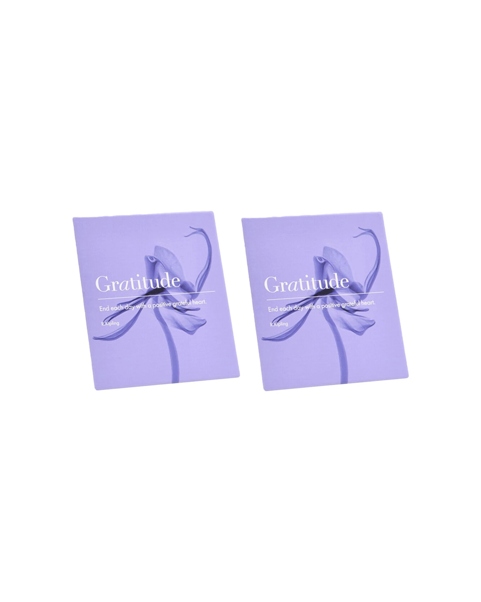 1 Bramble Bay 2PK Inspirational Home Decor Wall Plaque With Gratitude Quote - Purple, 1 of 3