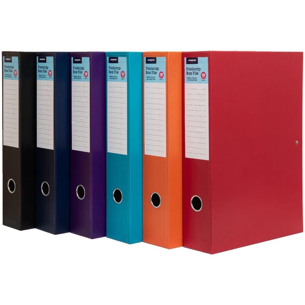 4 J.Burrows Box File Red, 4 of 4