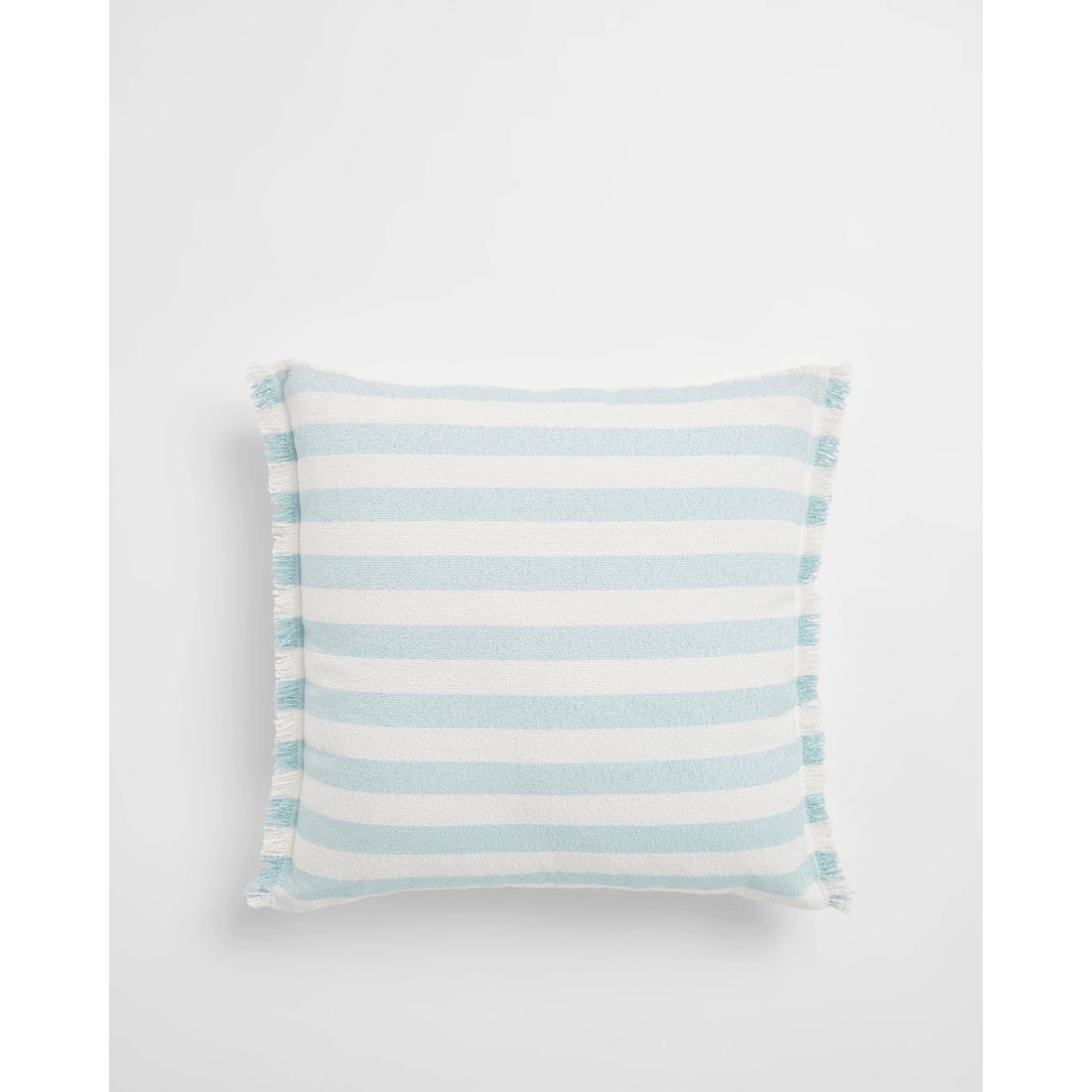 1 Target Amara Stripe Fringe Cushion
 - Blue, 1 of 2