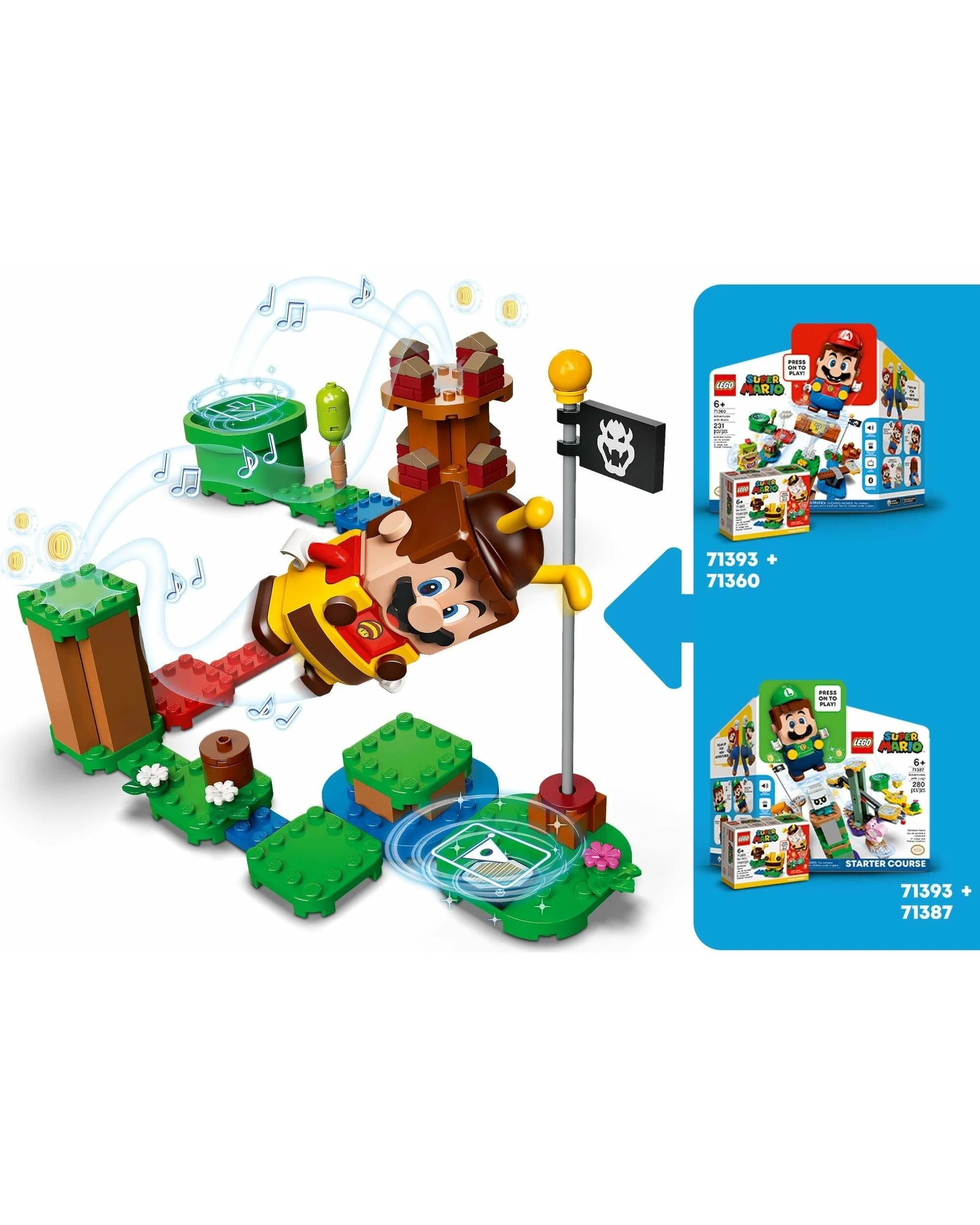 4 LEGO 71393 Bee Mario Power-Up Pack, 4 of 5