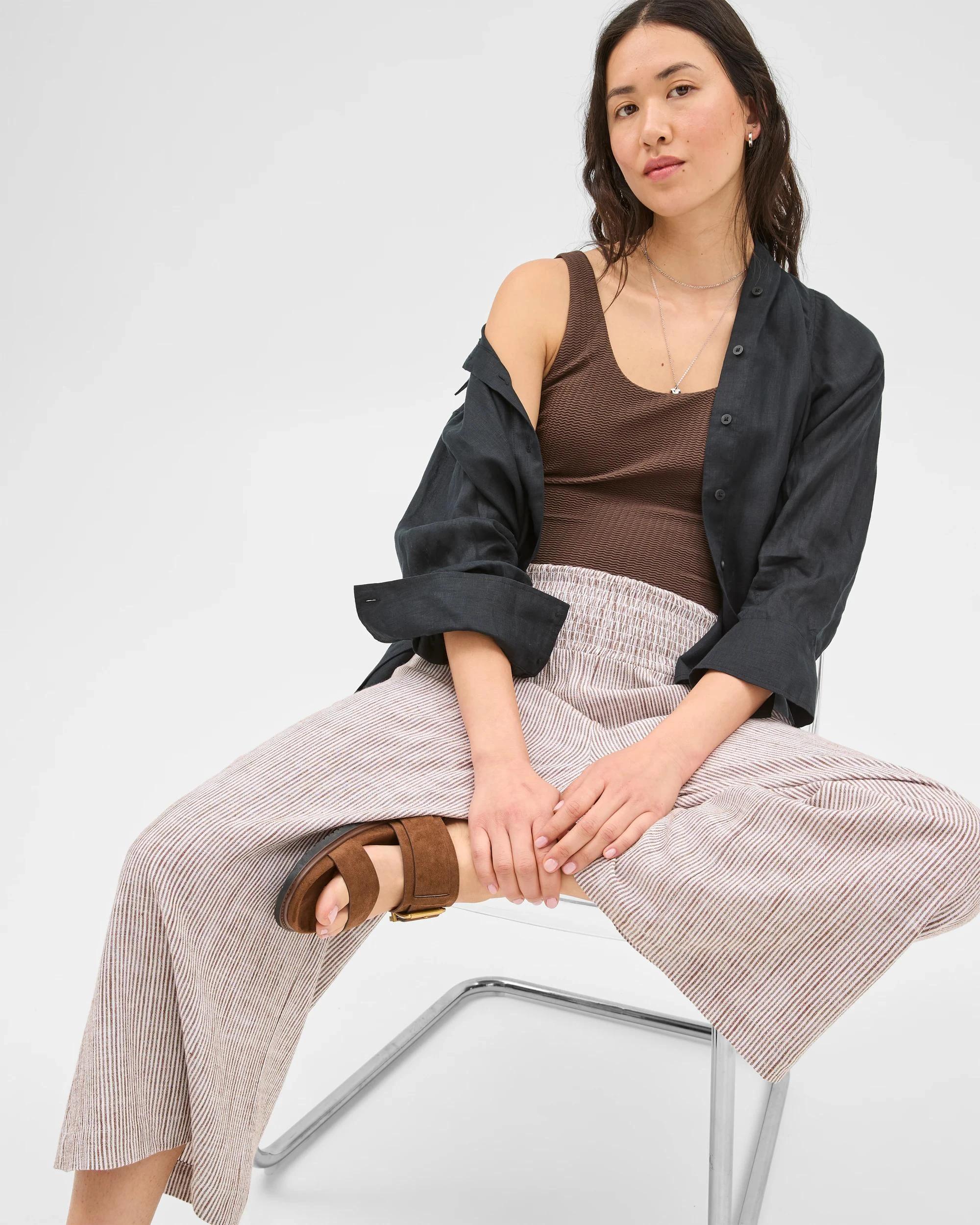 2 Target Resort Stripe Culotte Pants NEUTRAL STRIPE, 2 of 8