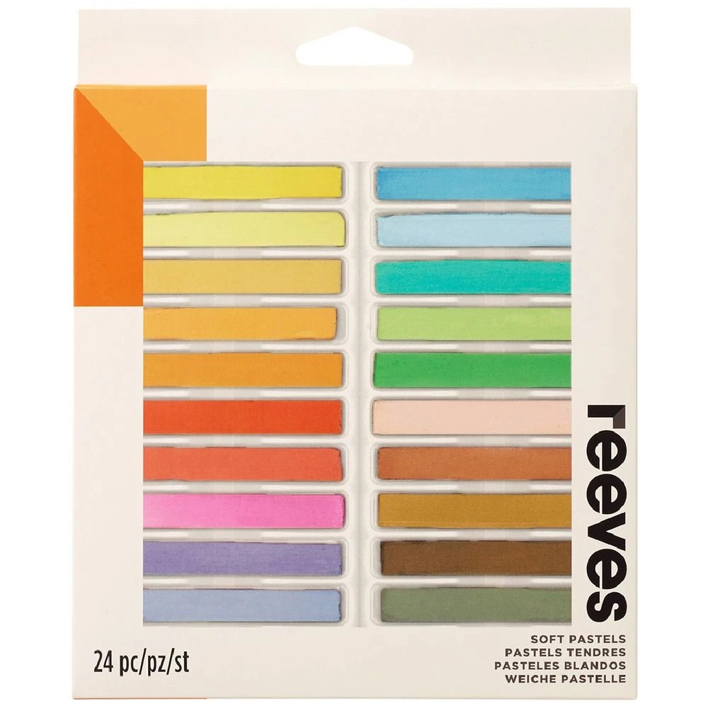 1 Reeves Soft Pastels 24 Pack, 1 of 1