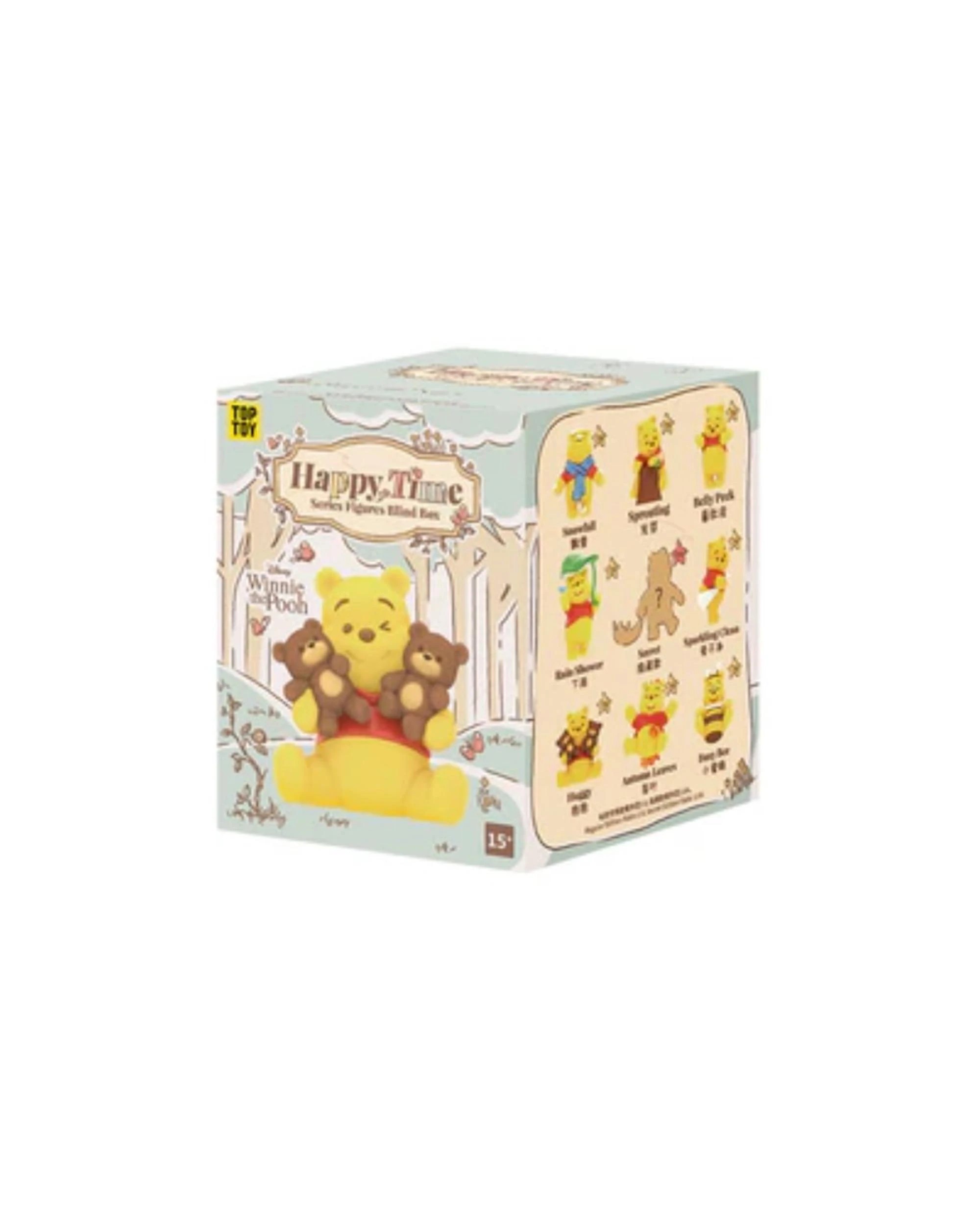 1 Top Toy Disney Winnie the Pooh Happy Time Series Figures Blind Box, 1 of 10