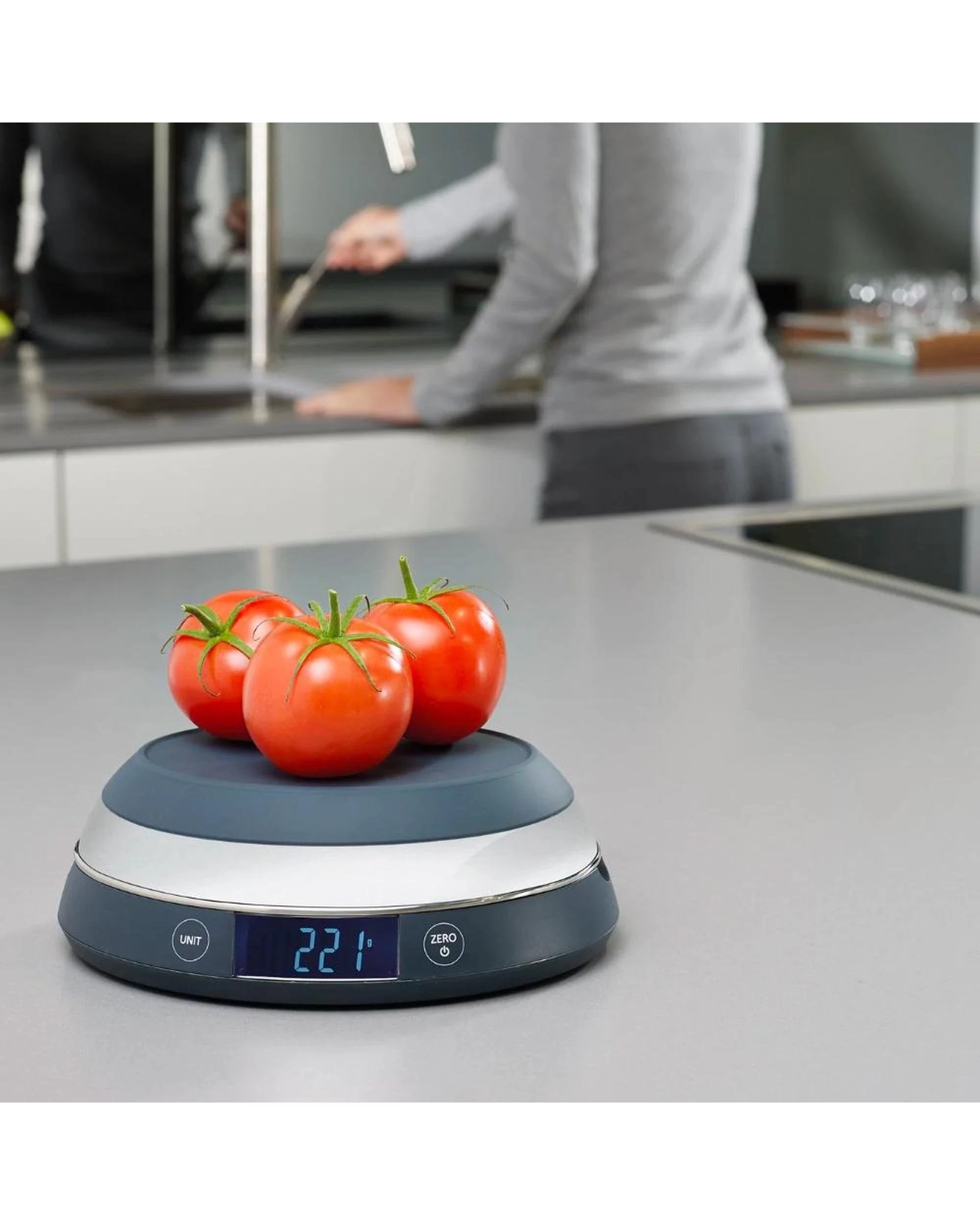 5 Joseph Joseph SwitchScale 2 in 1 Digital Scale Grey 40054, 5 of 6