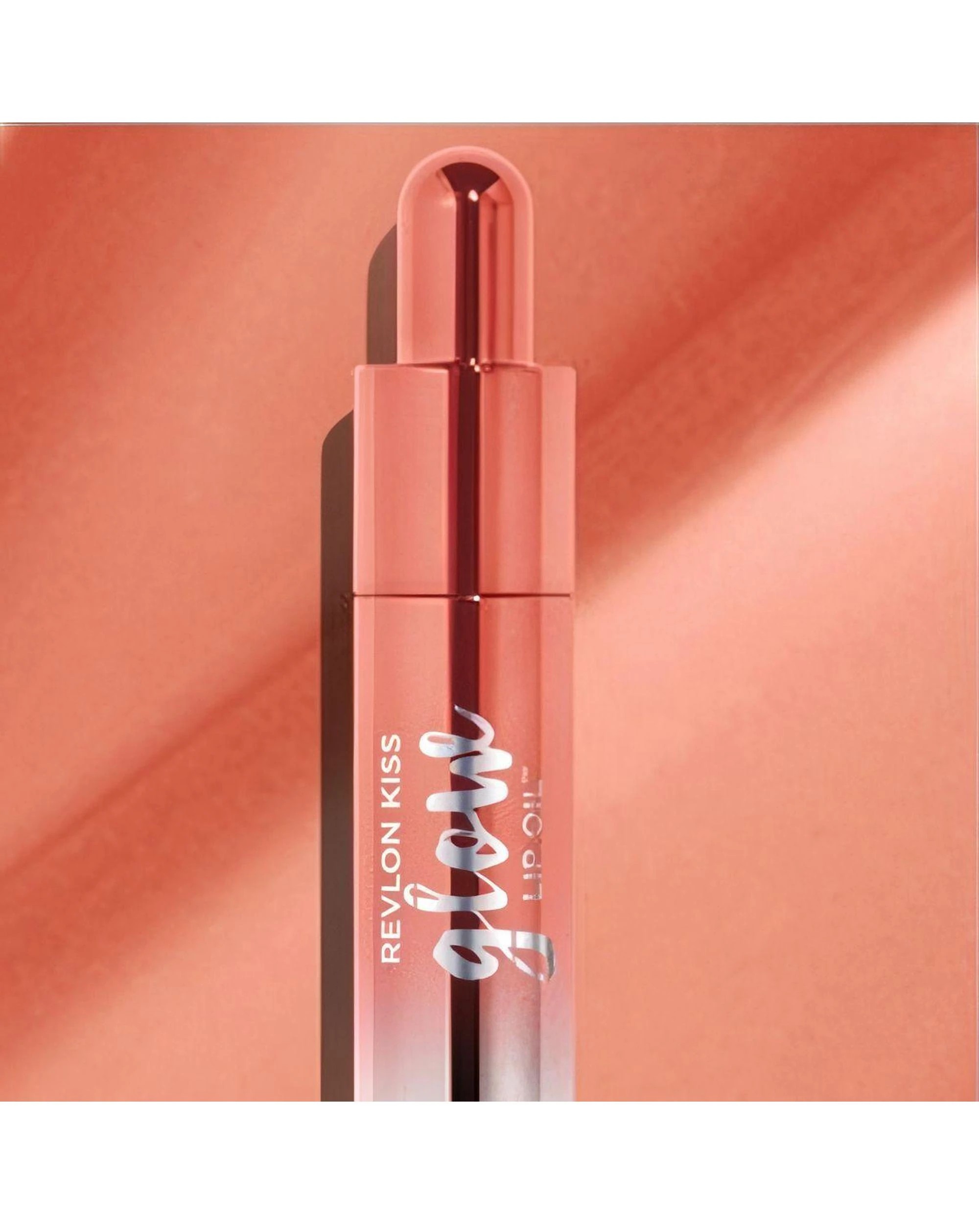 4 Revlon Kiss Glow Lip Oil 7.1mL - 003 M.V.Peach - Orange, 4 of 6