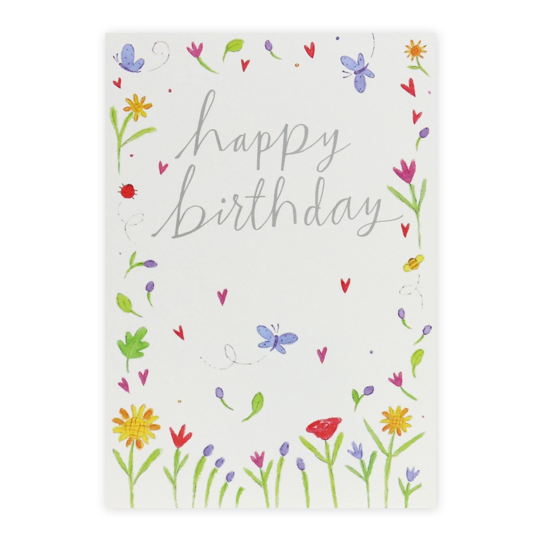 3 Creative Publishing from Hallmark Birthday Card - Soft Florals, 3 of 3