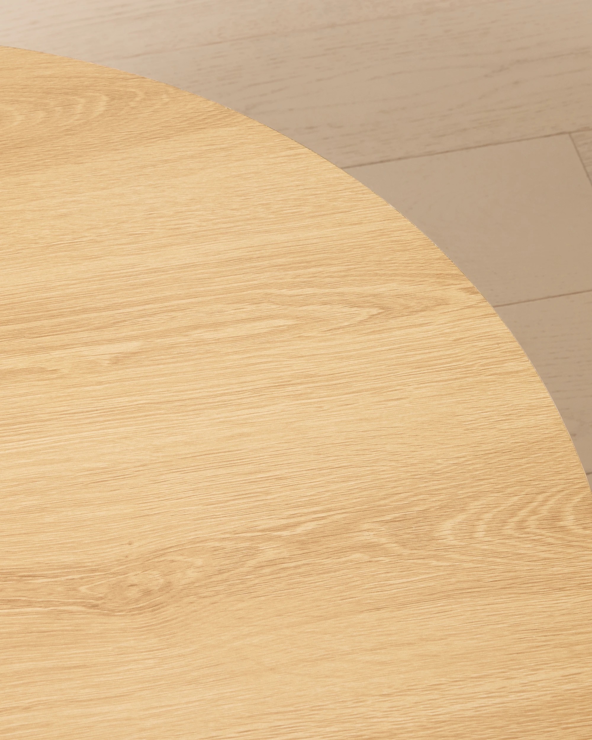 4 Ryan Ribbed Coffee Table - Oak, 4 of 6