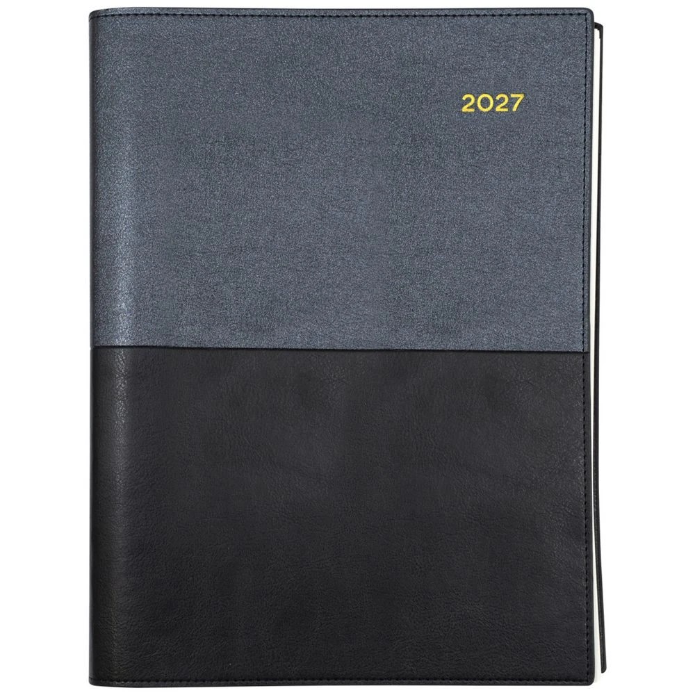1 Collins Vanessa A5 Day to Page 2027 Diary Black, 1 of 4