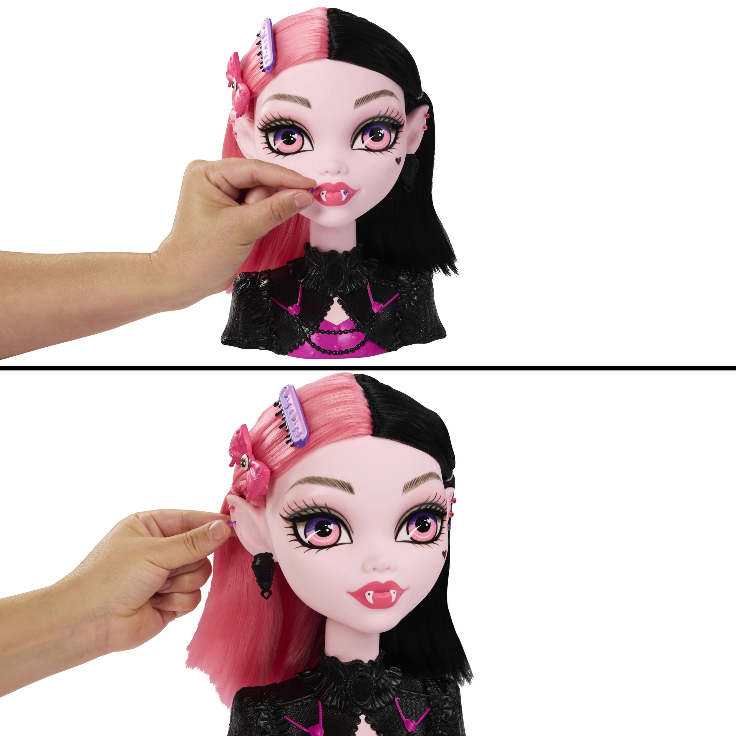 6 Monster High Draculaura Styling Head, 6 of 6