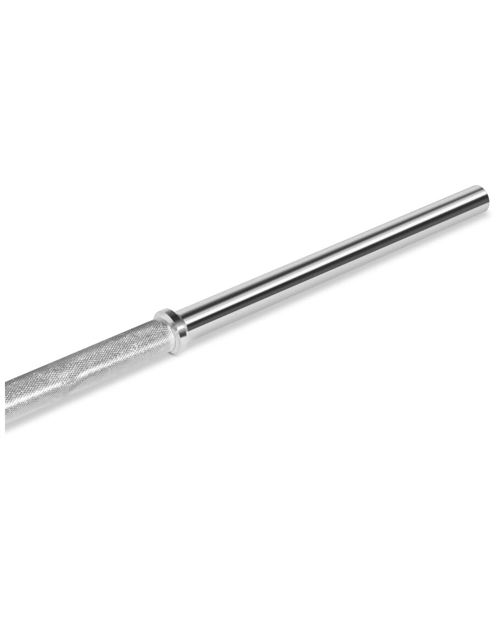 2 Bodyworx Chrome Plated Standard Bar And Collar V2 72in 100 KG Capacity 28mm - Silver, 2 of 2