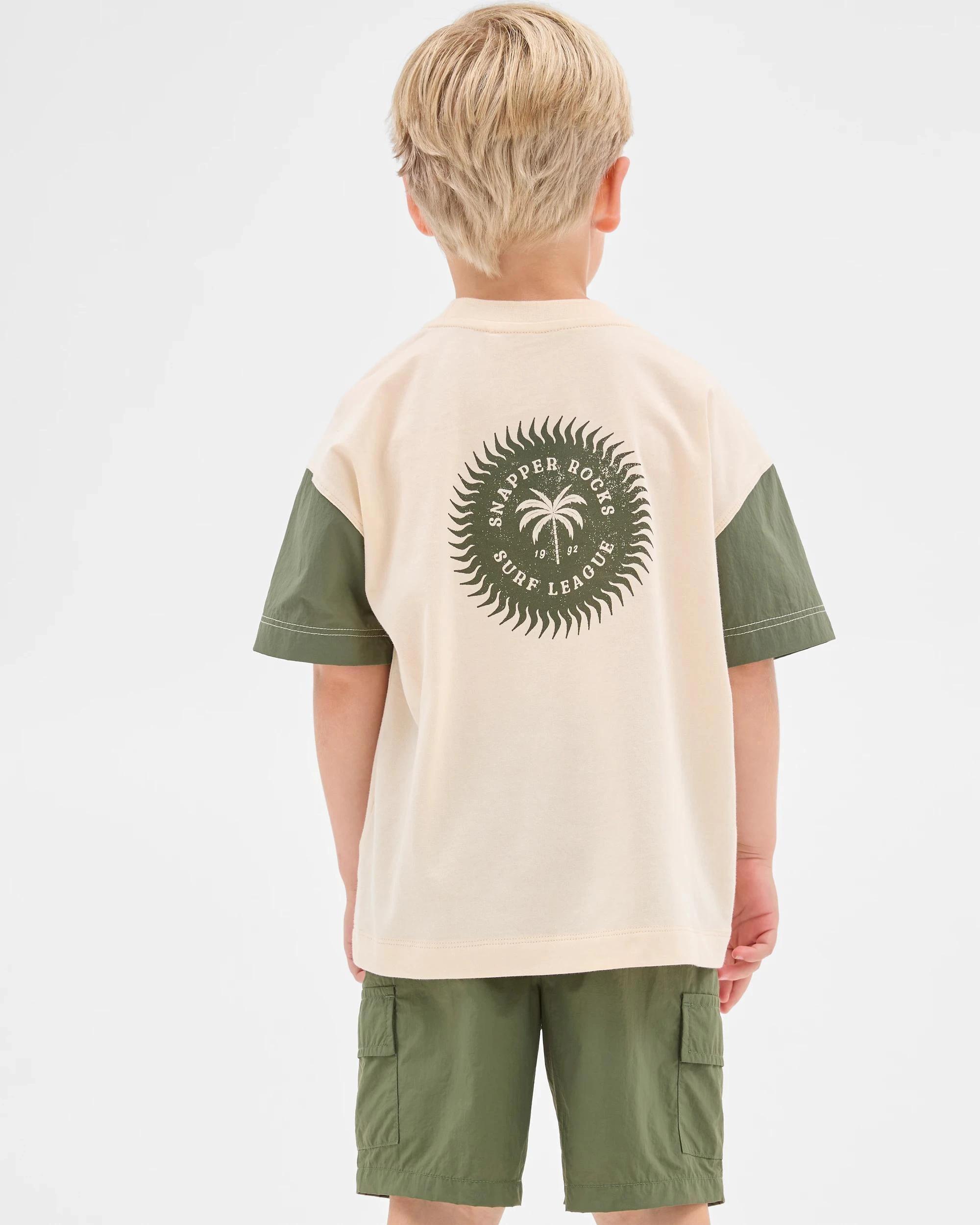 4 Target Recycled Nylon Cargo Shorts KHAKI, 4 of 7