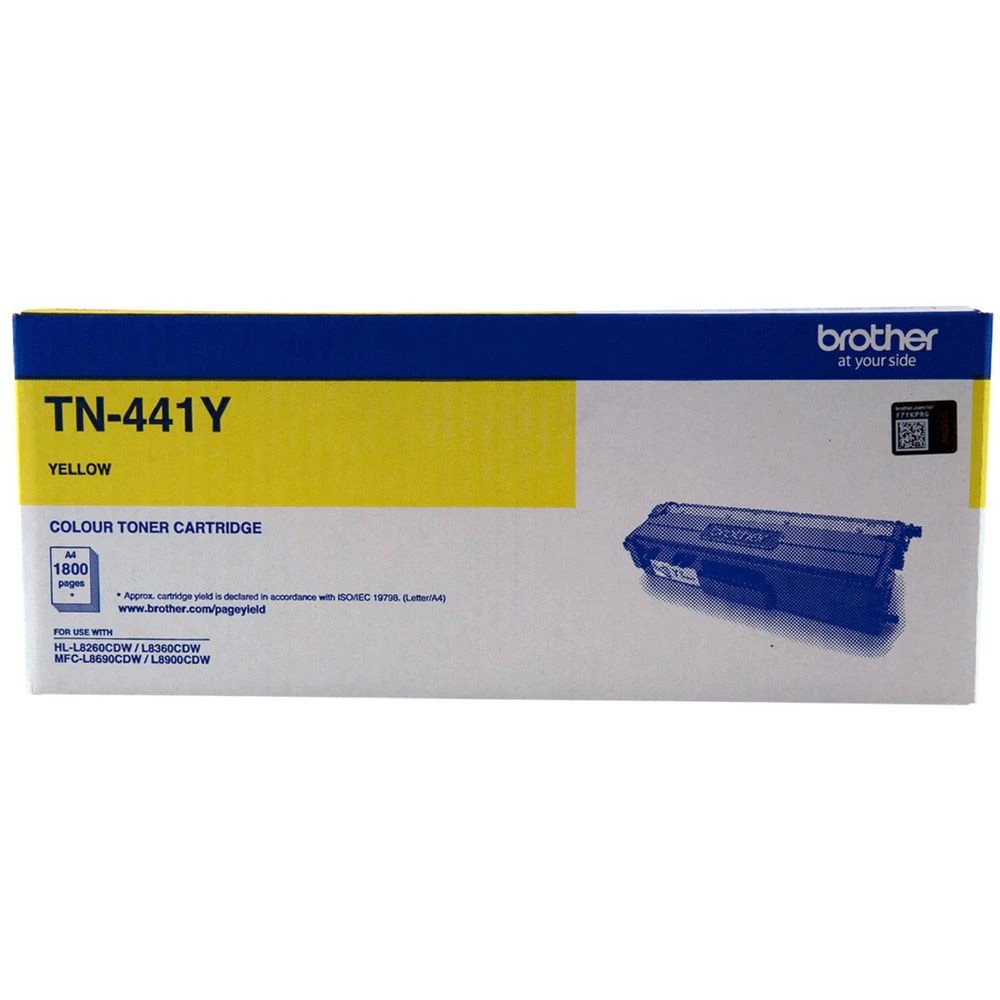 1 Brother TN 441 Toner Cartridge Yellow, 1 of 1