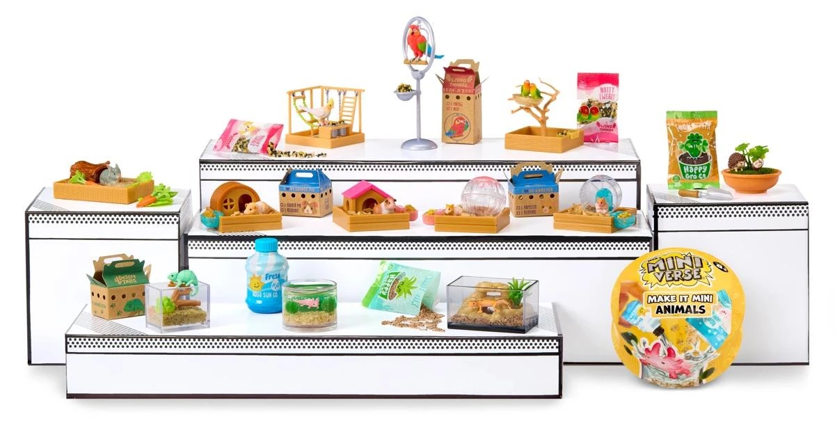 6 MGA's Miniverse: Make It Mini Animals - Assorted, 6 of 6