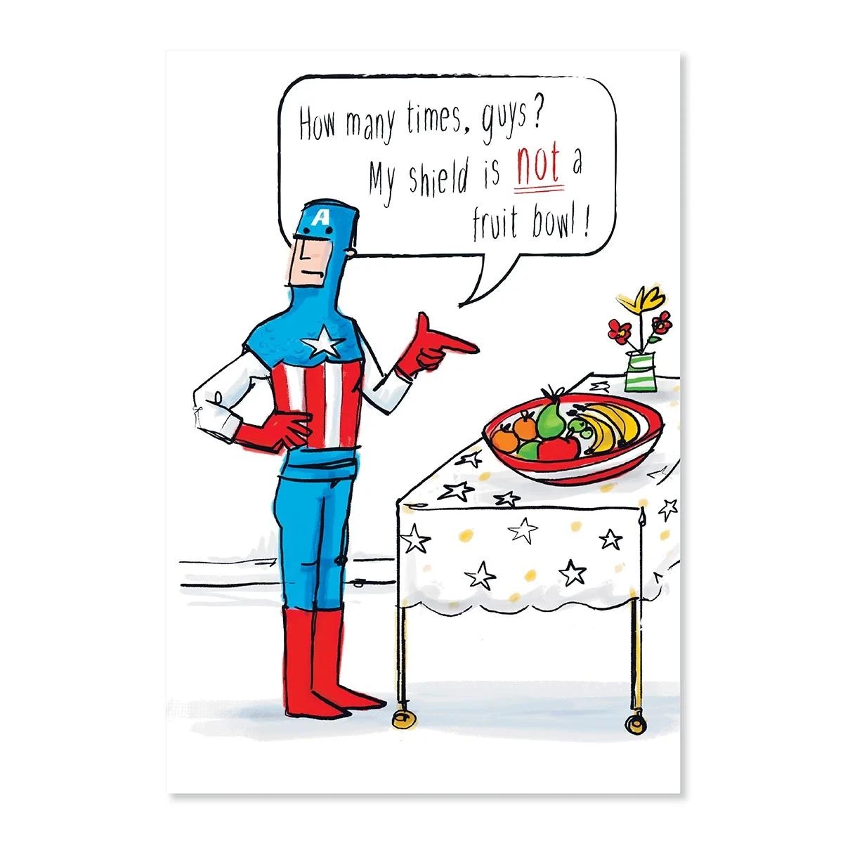 3 Hallmark Card - Captain America, 3 of 3