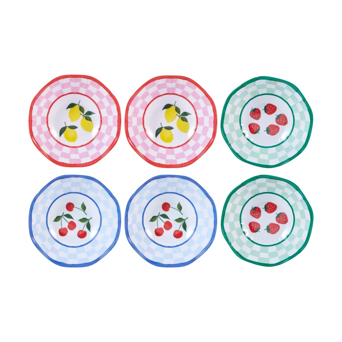 1 6 Pack Fruits Bowls, 1 of 9