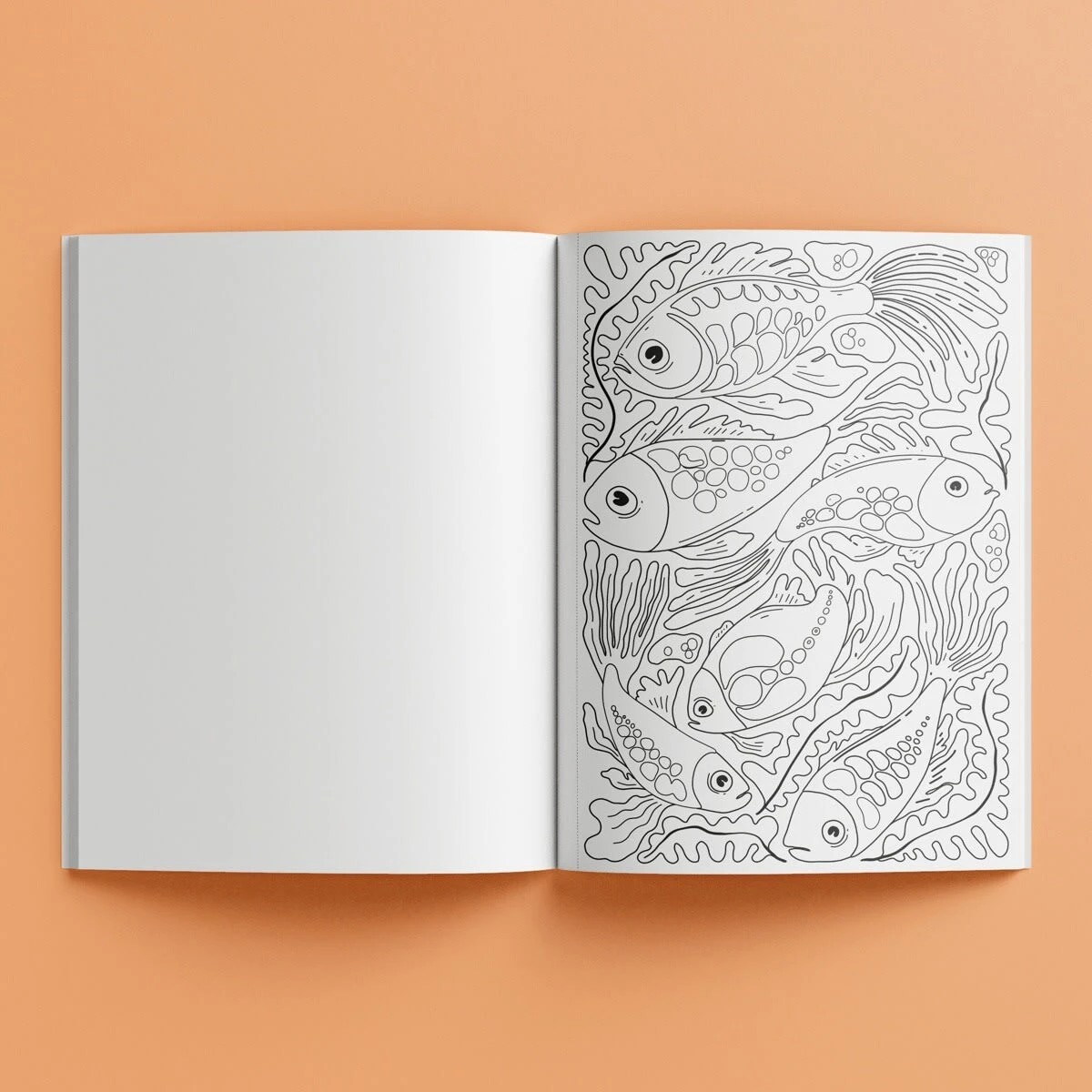 4 Kaleidoscope Colouring: Ocean Splash - Book, 4 of 5