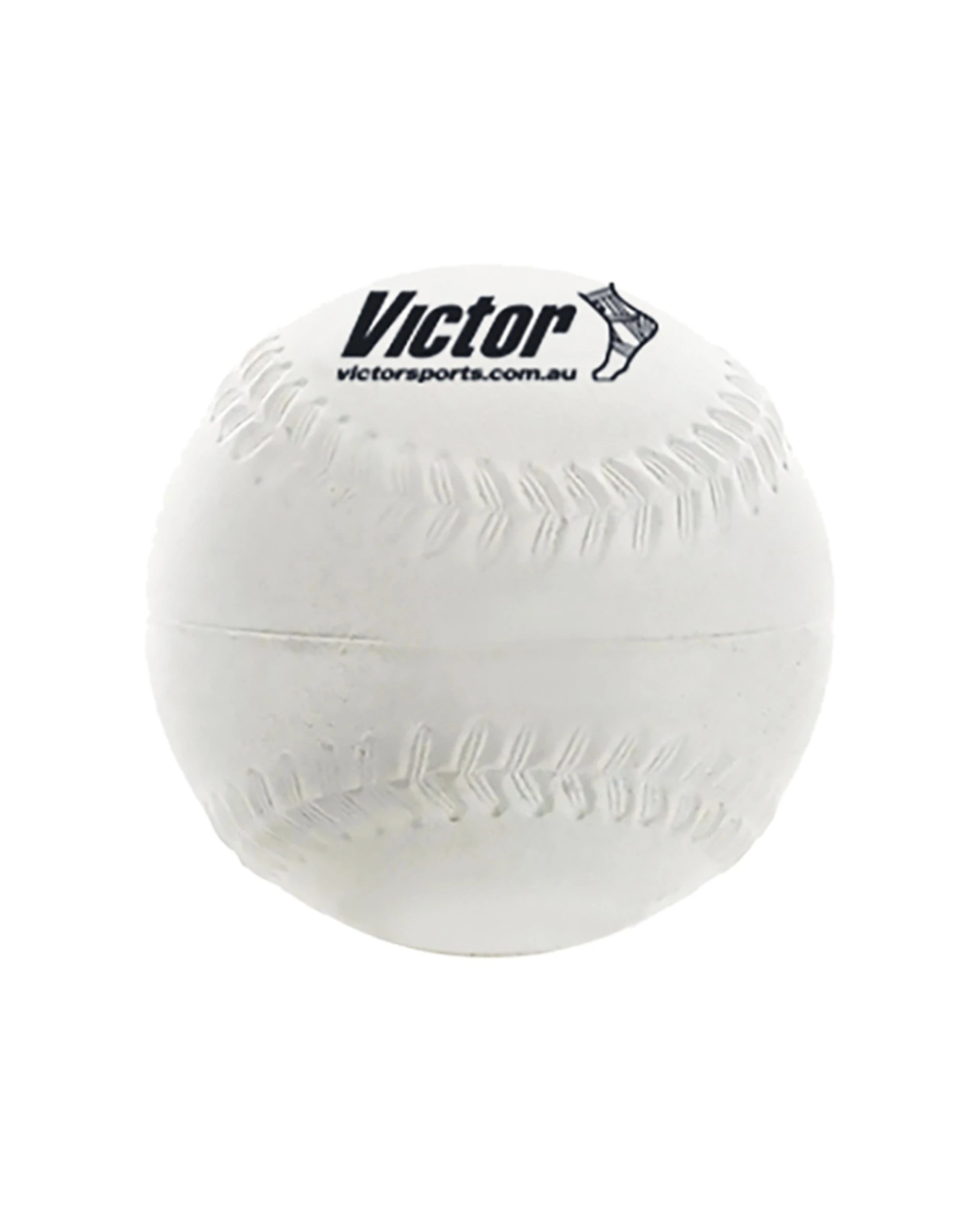 1 Victor Sports Softball Rubber Kapok Durable Practice Training 12 Inches - White, 1 of 1