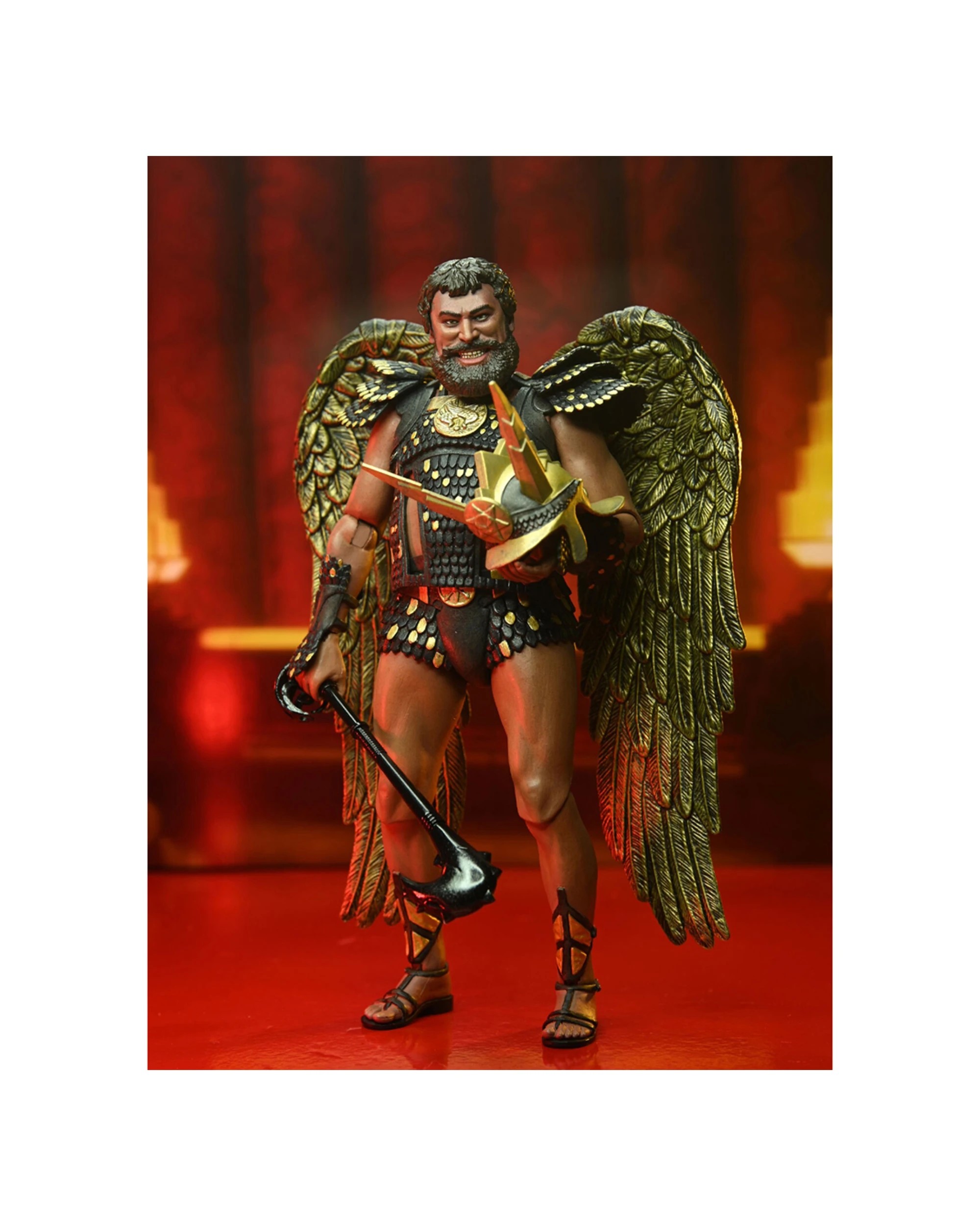 2 NECA Flash Gordon King 1980 Ultimate Vultan Action Figure Toy 7in - Multi, 2 of 4