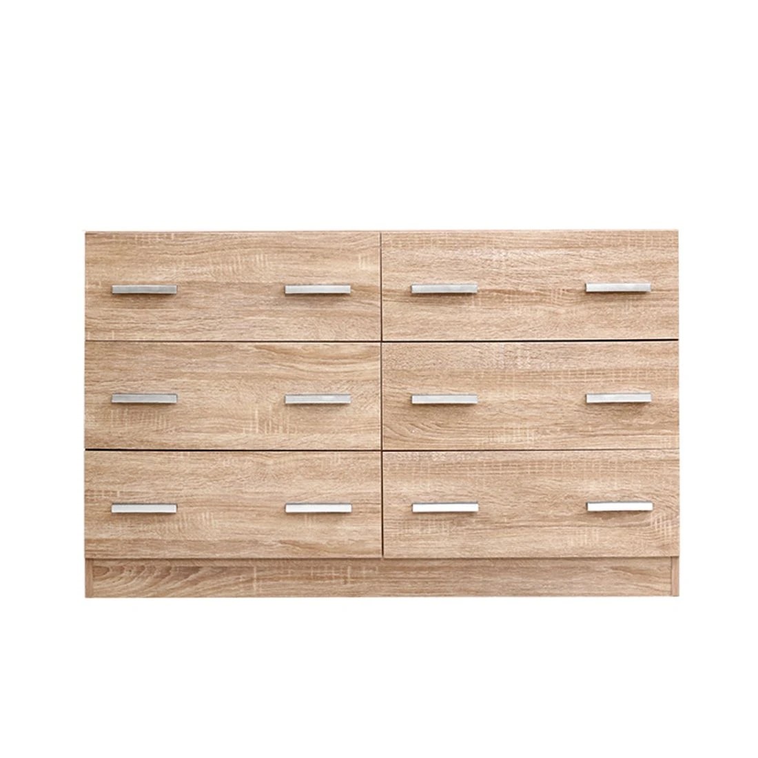 5 Artiss 6 Chest of Drawers - Natural, 5 of 8