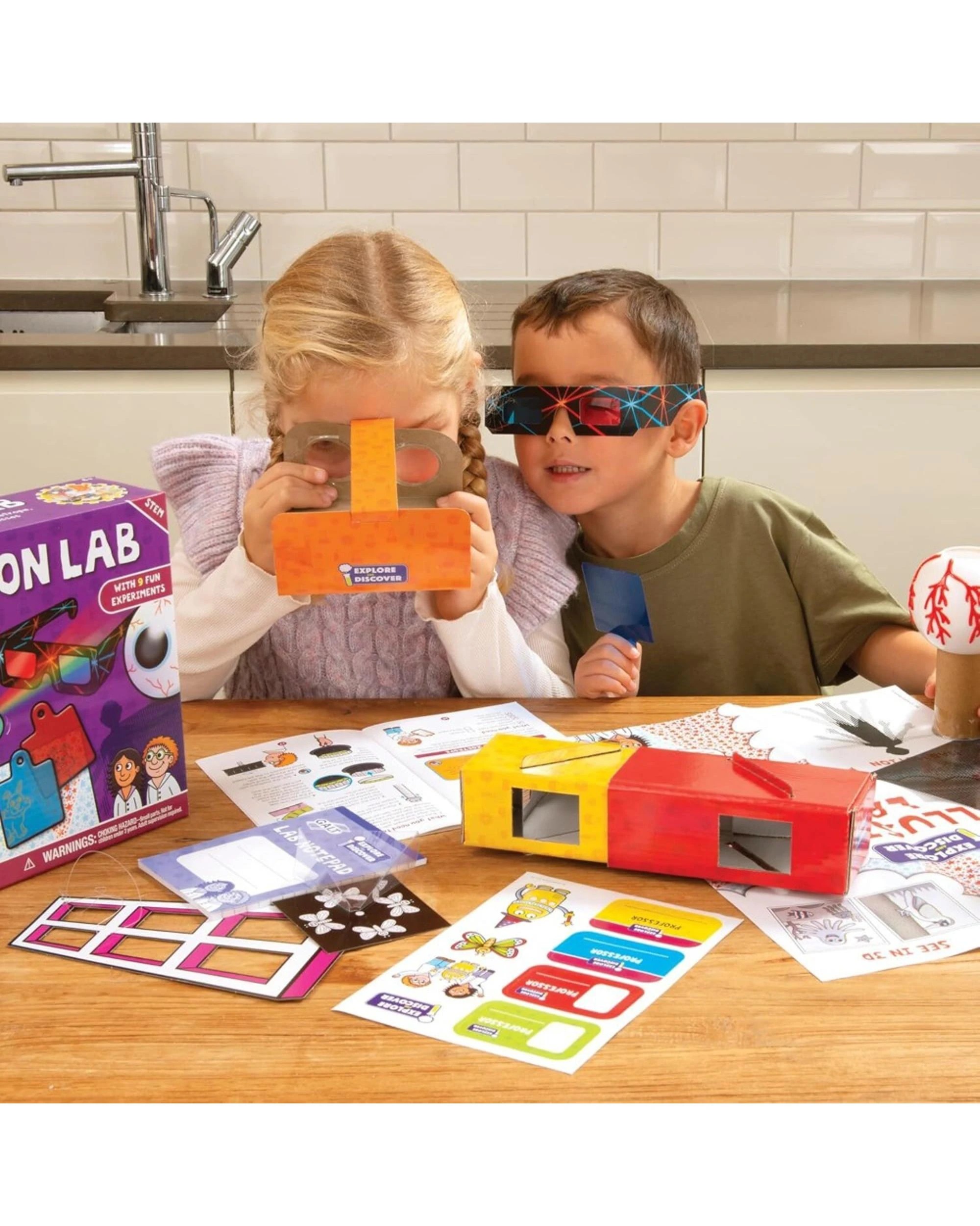 3 Galt Illusion Lab Science Kit, 3 of 3