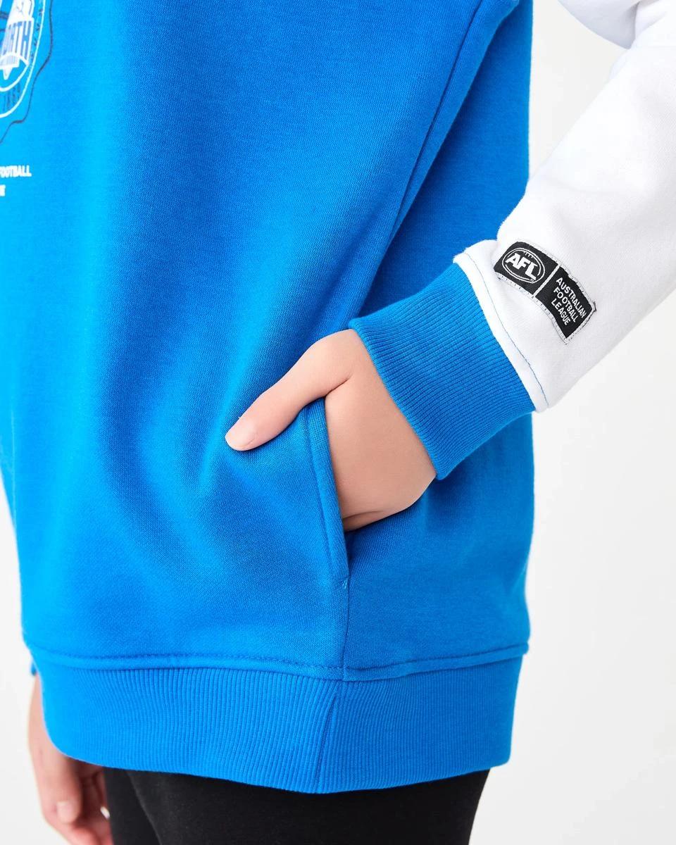 5 Official AFL Kids Hoodie Kangaroos, 5 of 6