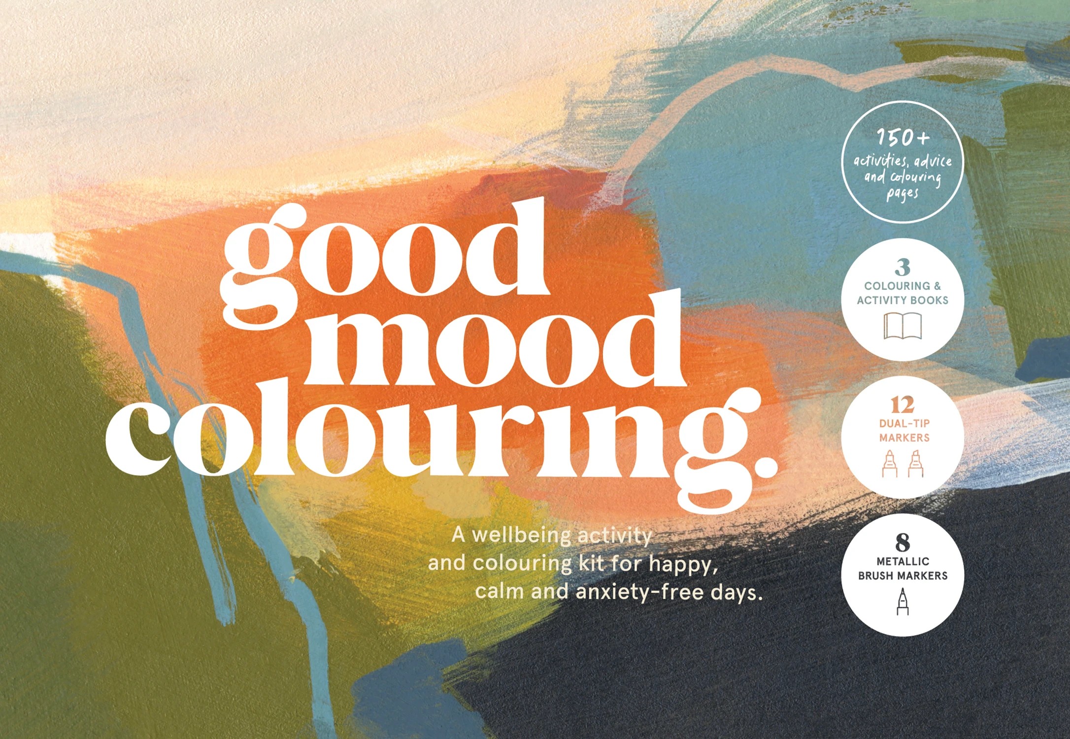 2 Good Mood Colouring Kit, 2 of 8
