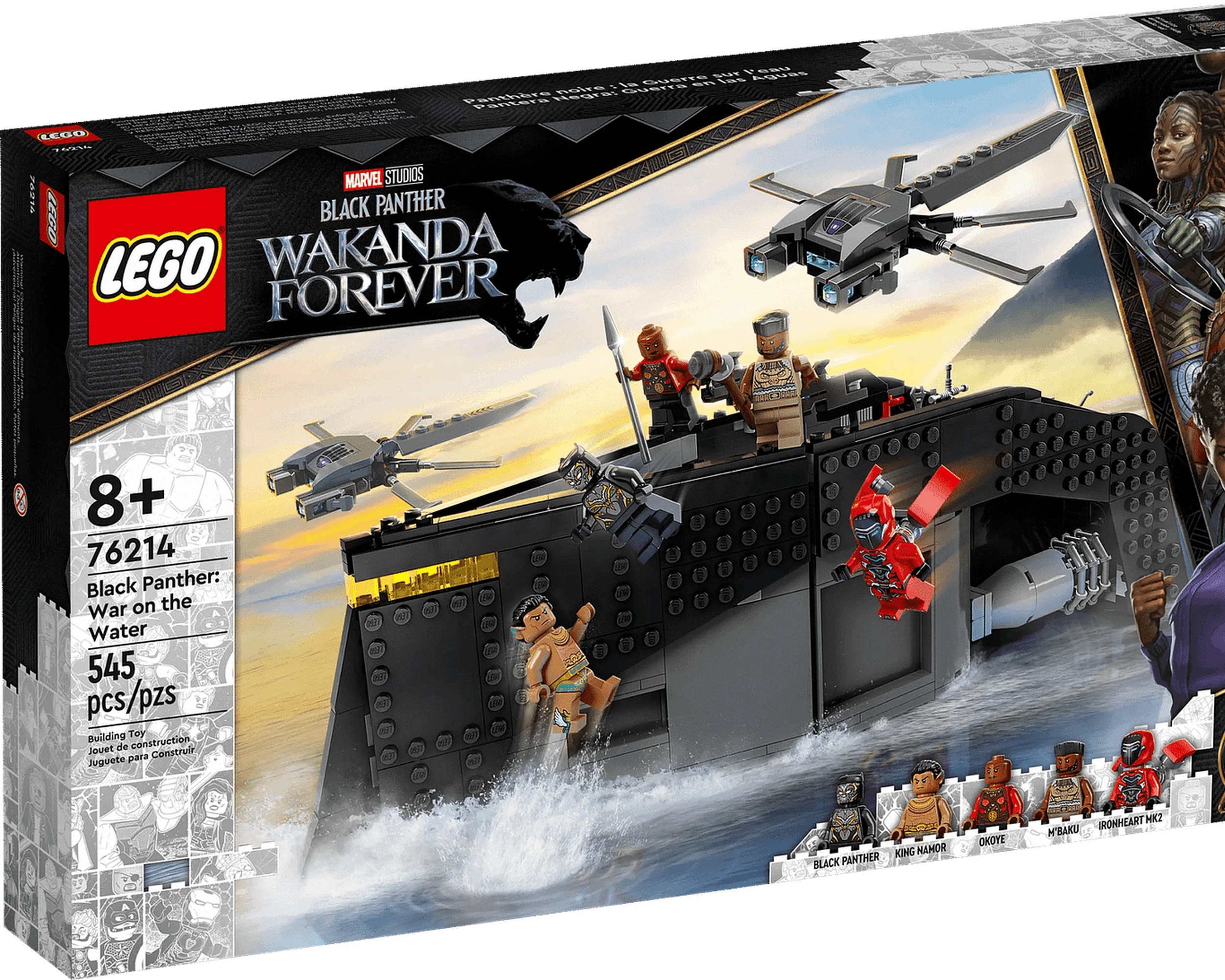 LEGO® 76214 Black Panther: War on the Water - Marvel Super Heroes - Kmart