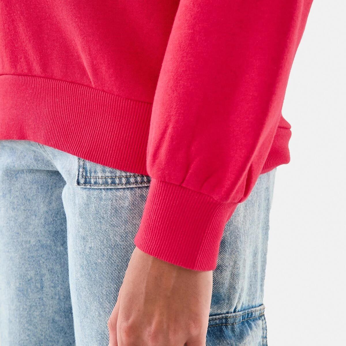 5 Oversized Hoodie Red Slogan, 5 of 9