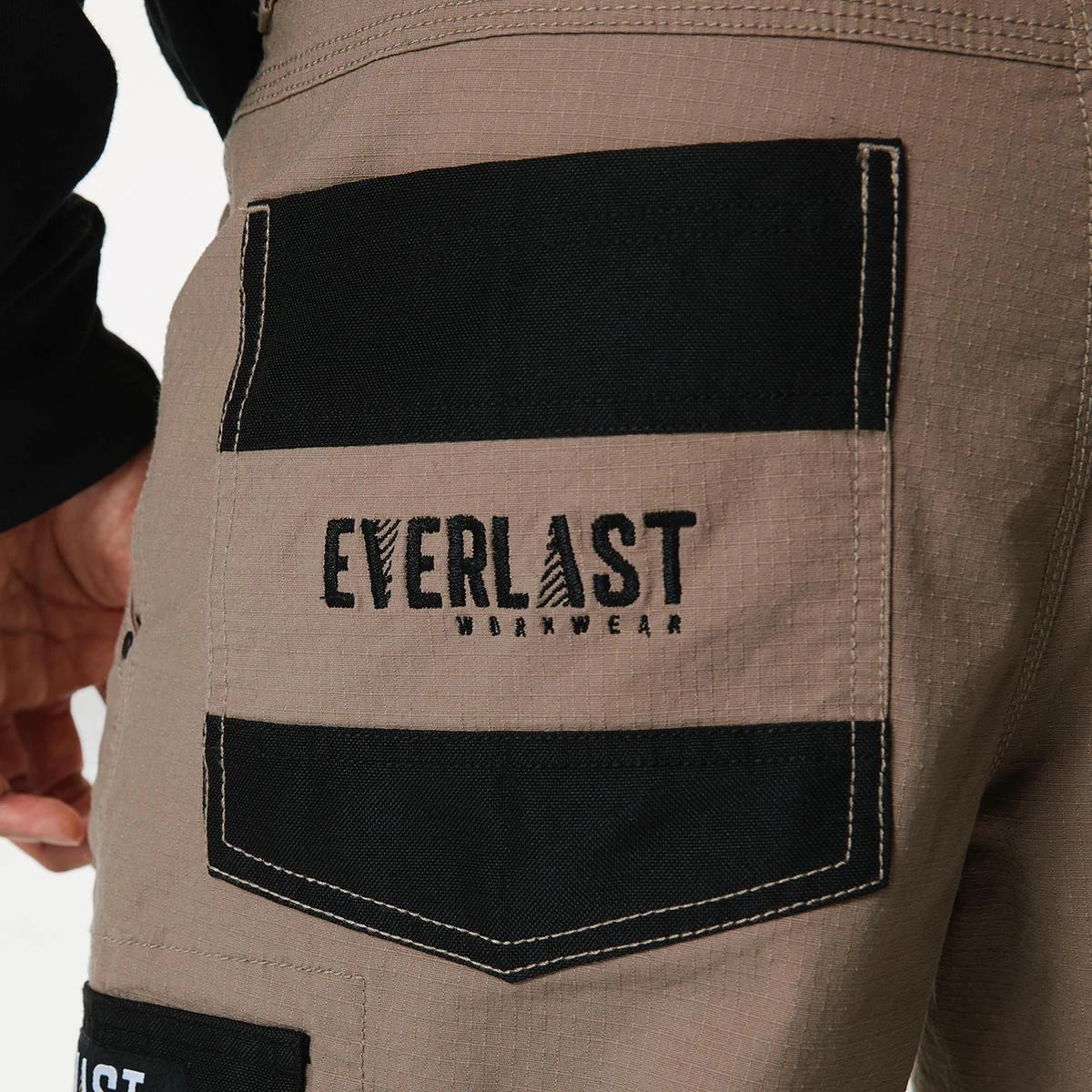5 Everlast Work Stretch Ripstop Cargo Pants Beige, 5 of 7