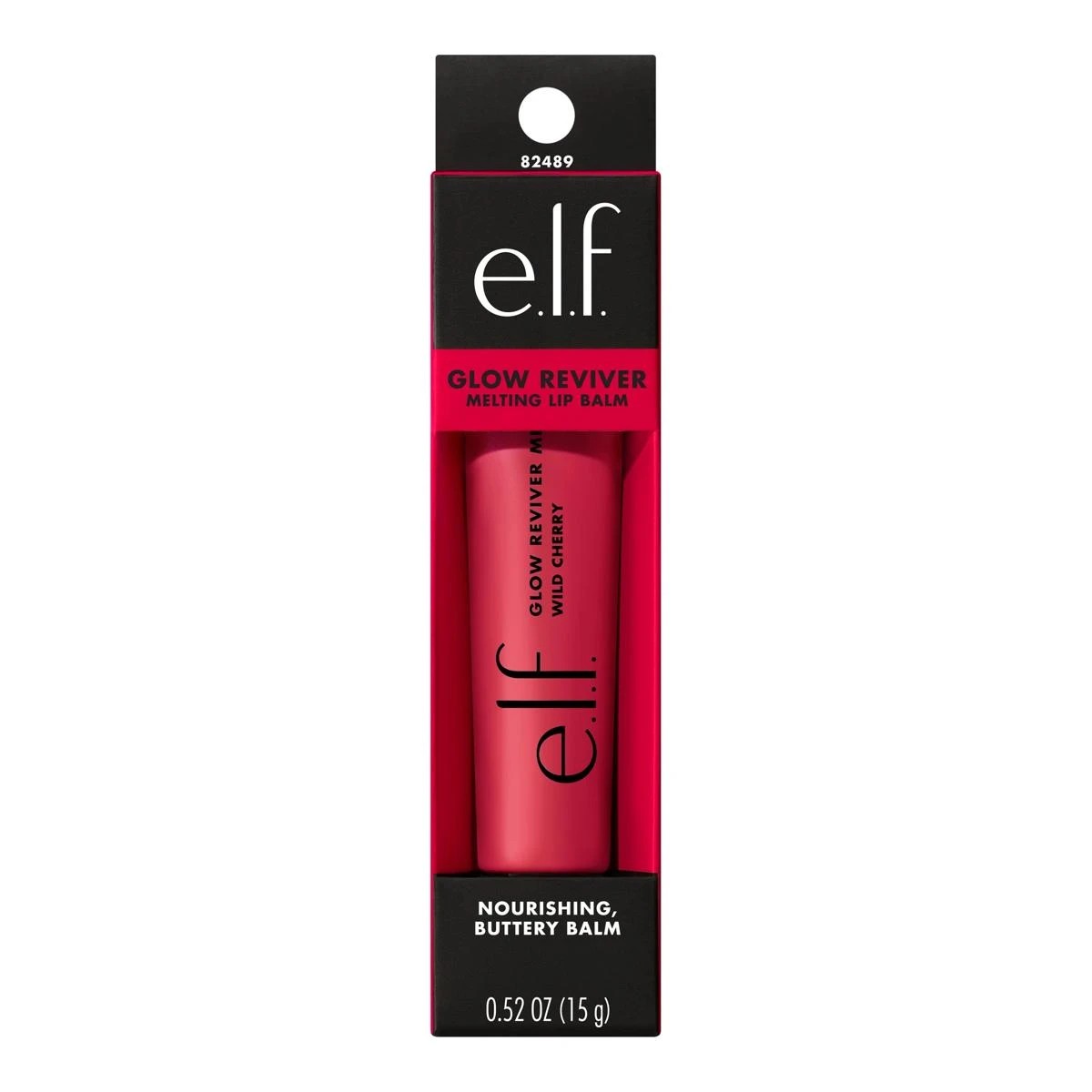 1 e.l.f. Glow Reviver Melting Lip Balm - Wild Cherry, 1 of 4