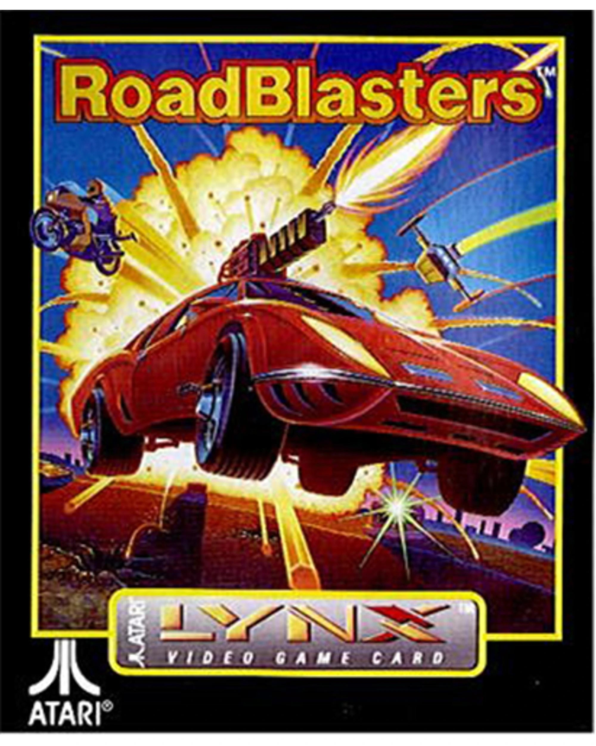 1 RoadBlasters - Atari Lynx, 1 of 2