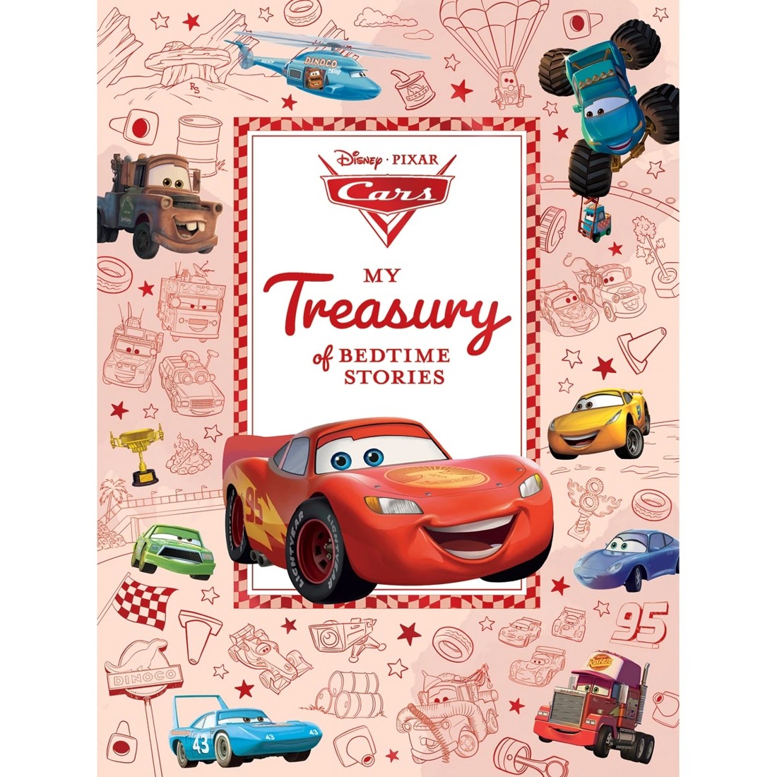 1 Disney Pixar Cars: My Treasury of Bedtime Stories - Book, 1 of 3