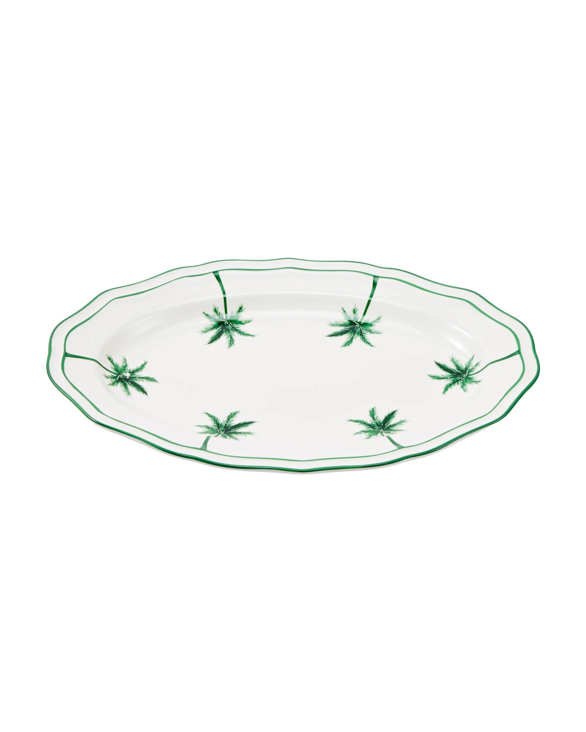 1 Palm Oval Platter, 1 of 5