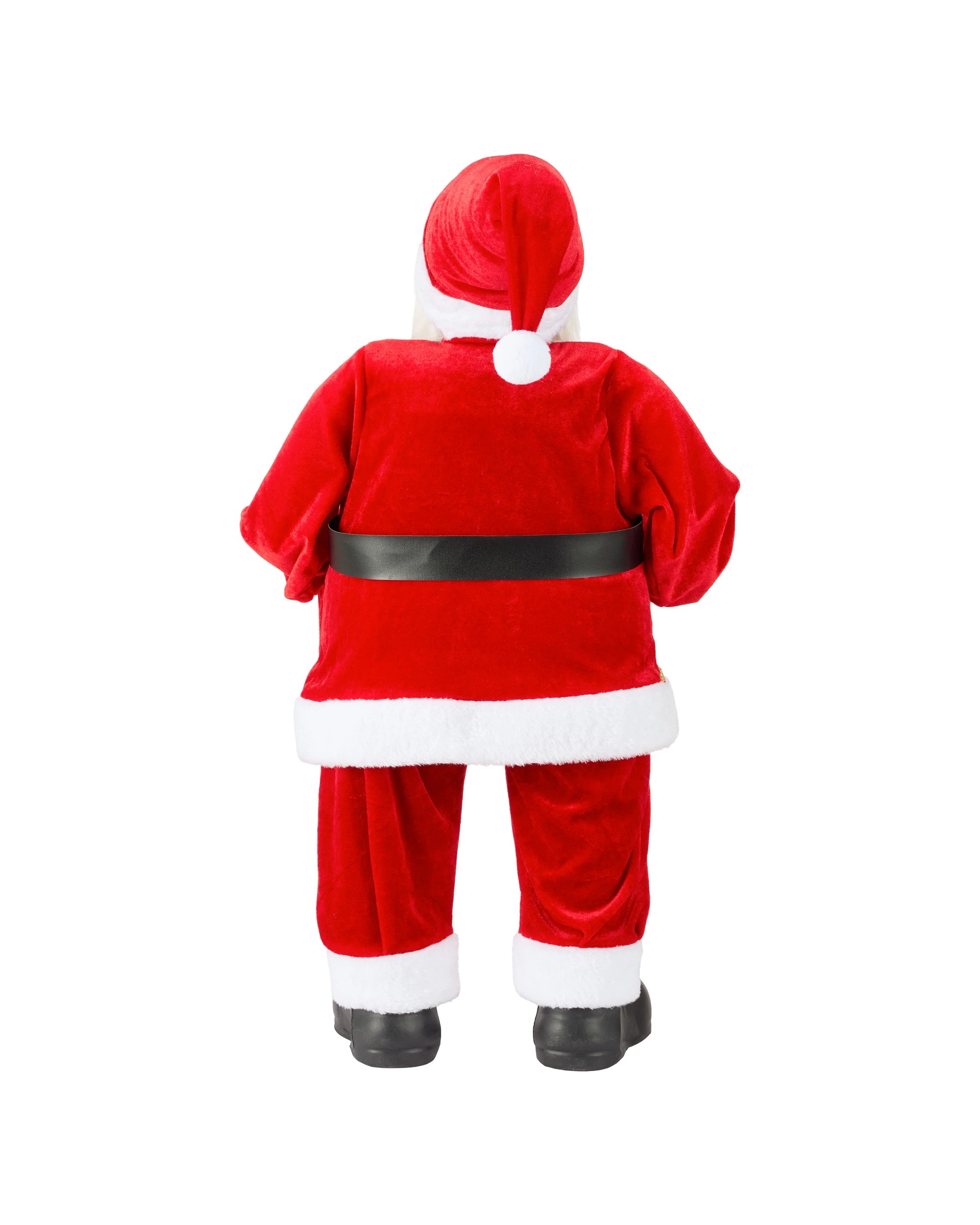 4 80cm Light Up Traditional Santa, 4 of 6