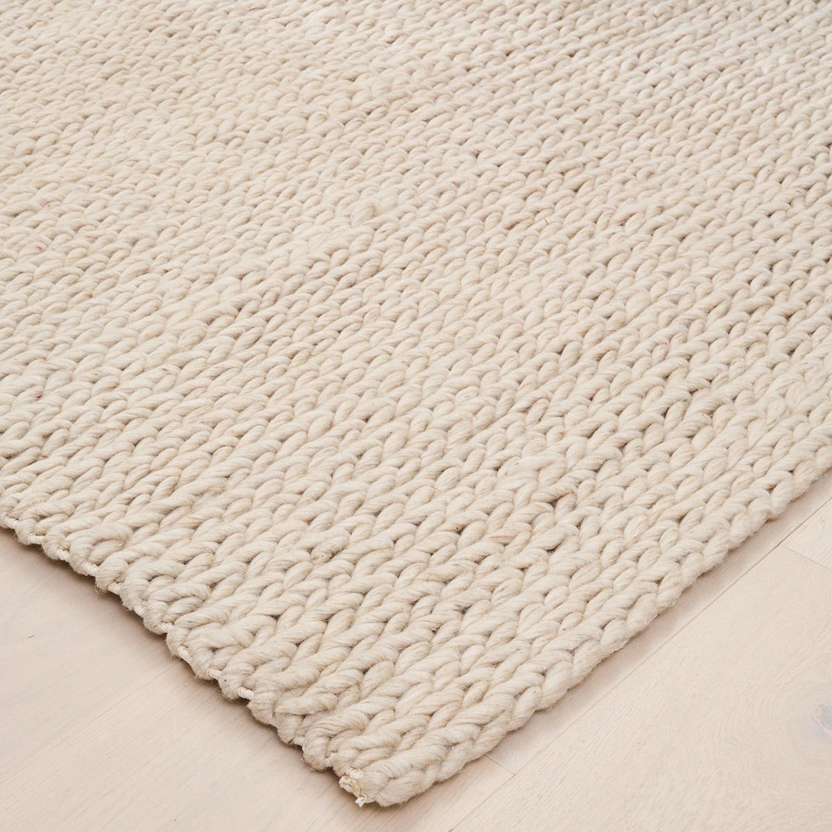2 Charles Wool Blend Beige Rug - Extra Large, 2 of 10