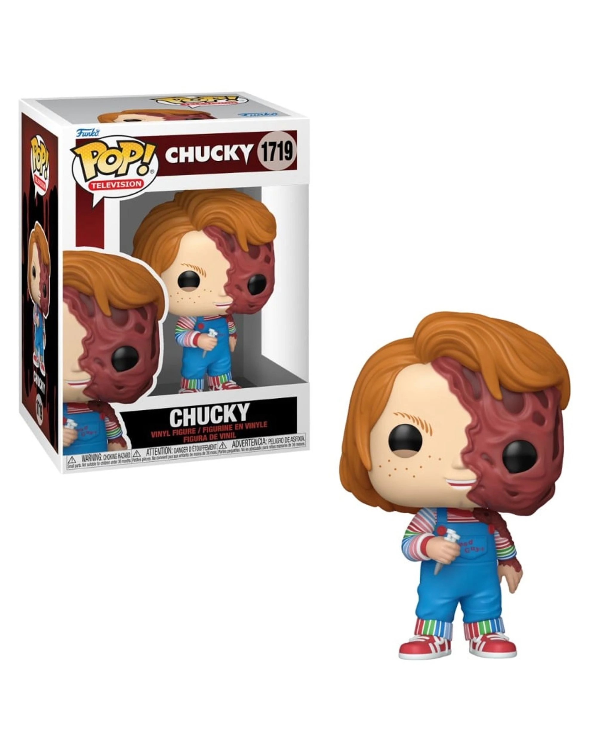 1 Chucky TV Melted Face Chucky Funko POP! Vinyl, 1 of 1