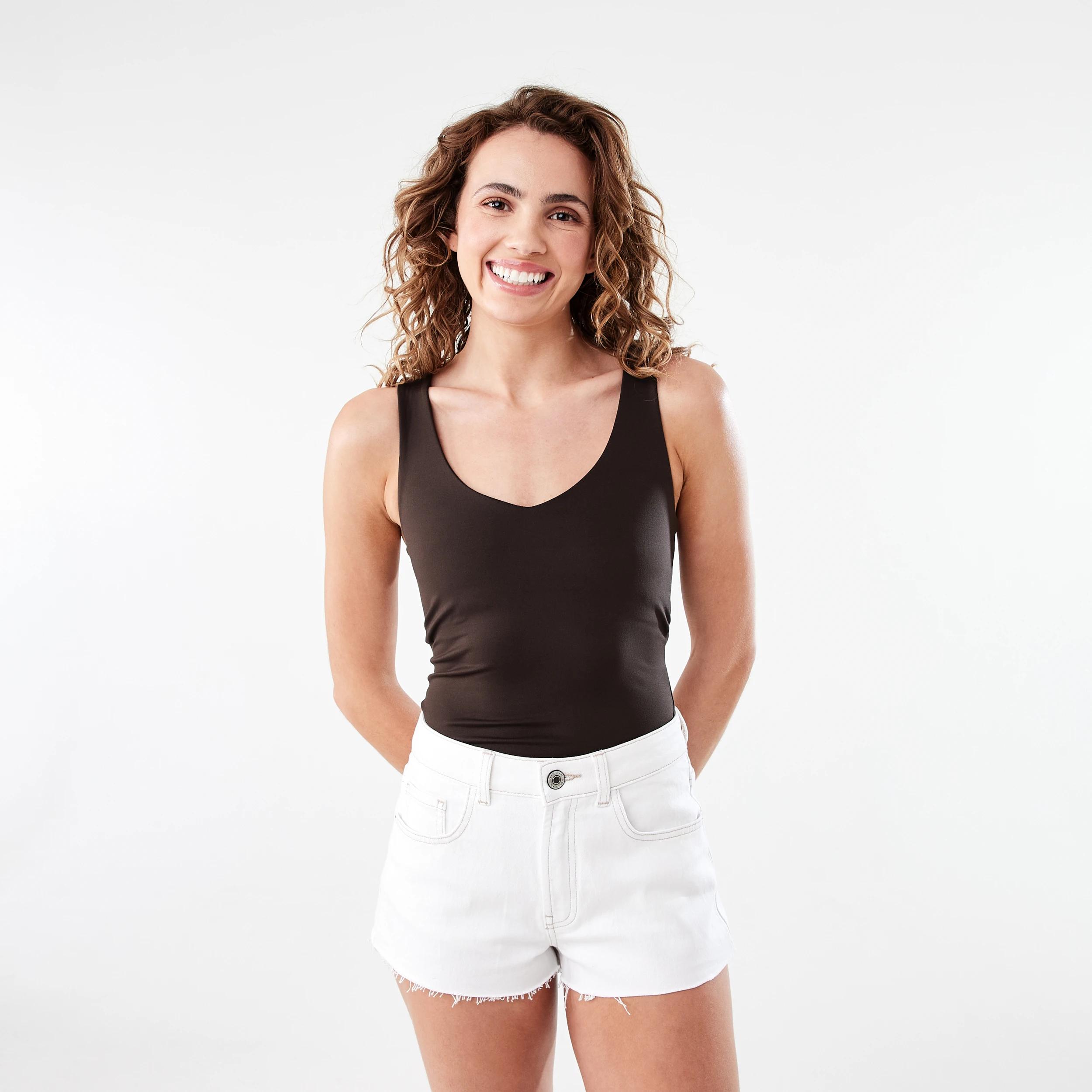 8 Denim Shorts White, 8 of 8