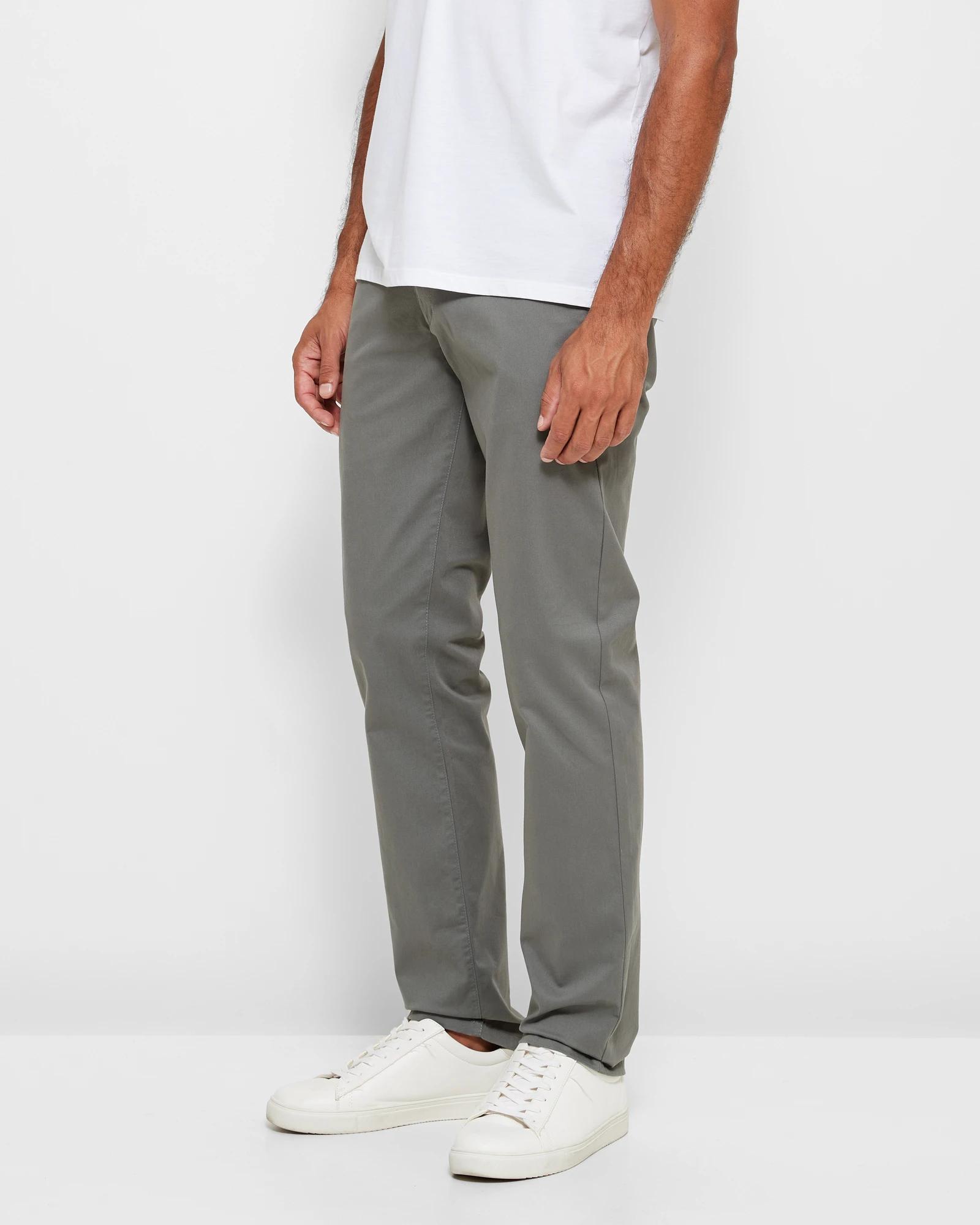 3 Target Straight Chino Pants GUNMETAL, 3 of 5